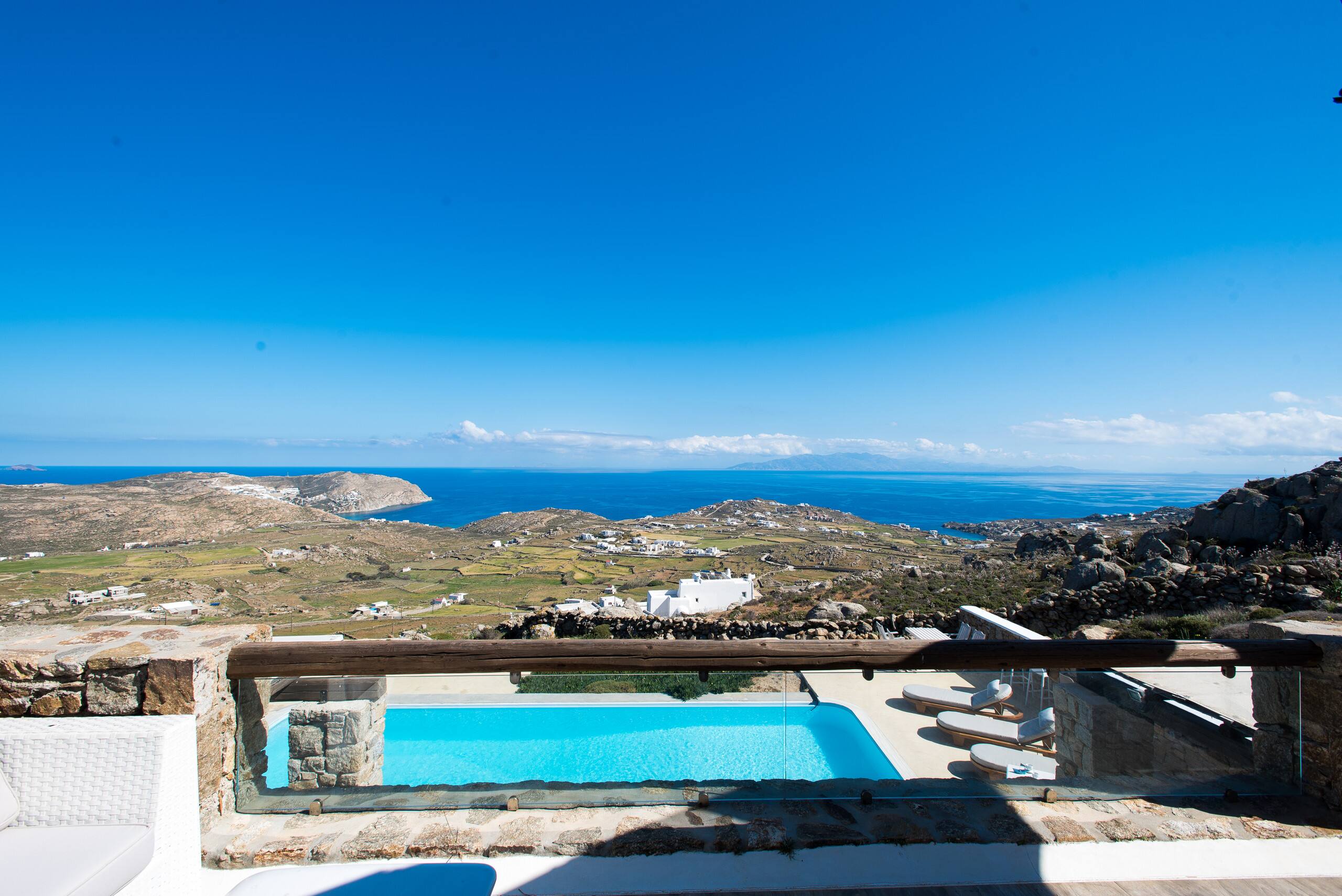 sea view villa/private pool/Mykonos/amallinisuites 12