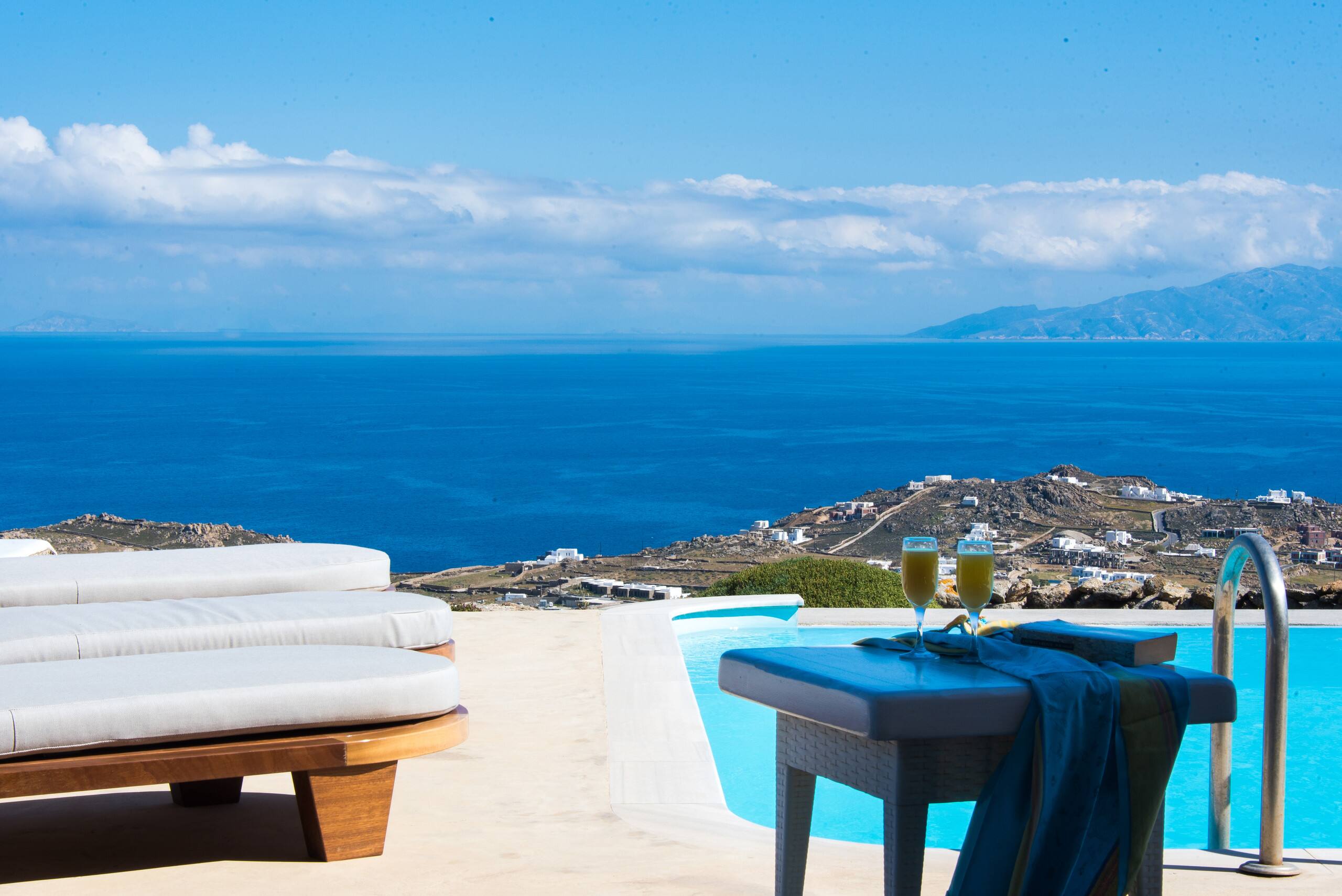 sea view villa/private pool/Mykonos/amallinisuites 16