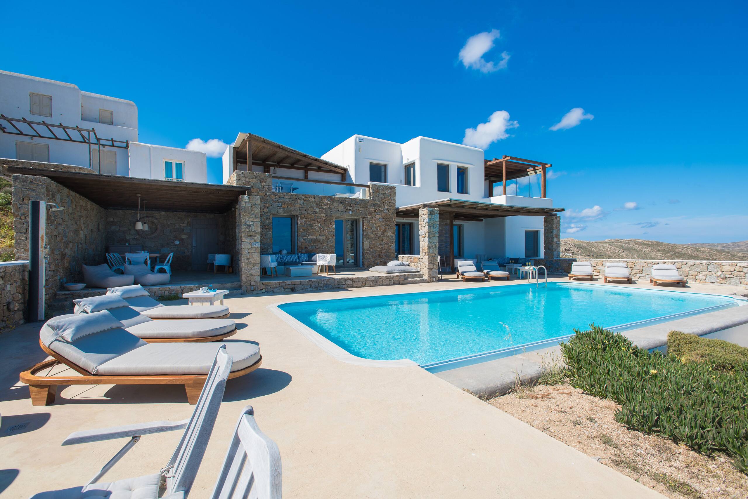 sea view villa/private pool/Mykonos/amallinisuites — photo 3