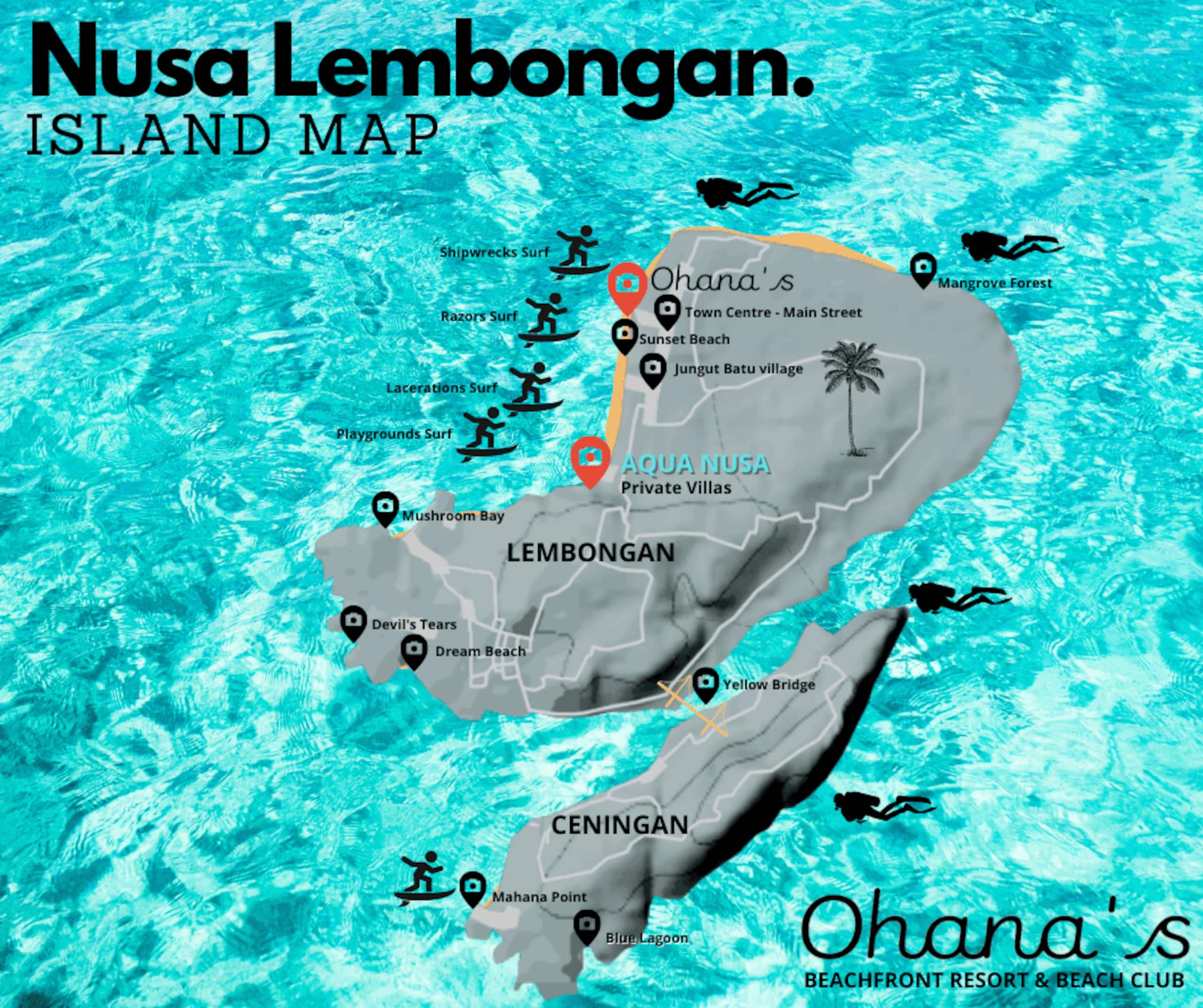 Aqua Nusa Luxury Lembongan Villas 24