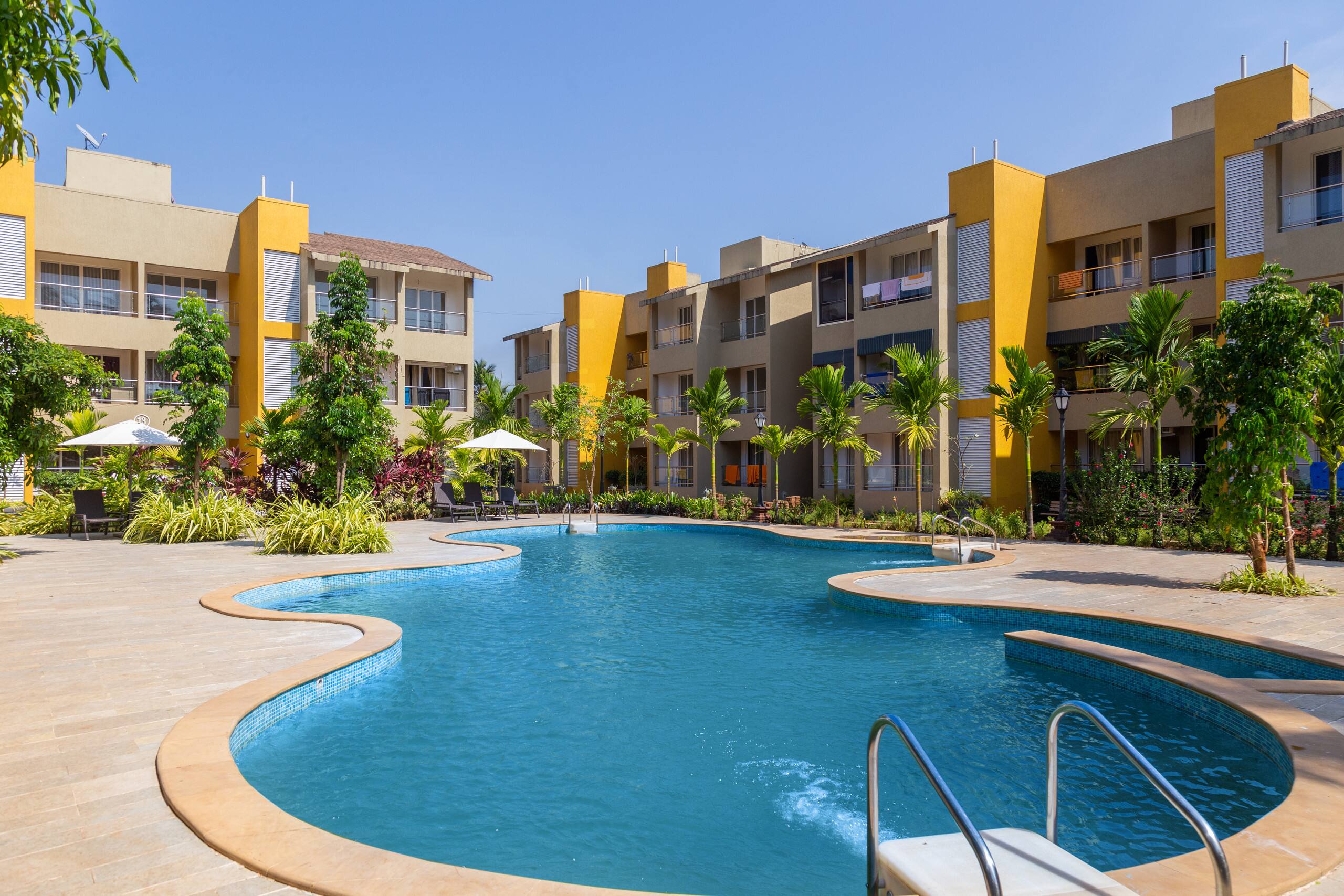 Modern 2BHK apartment in Anjuna 33