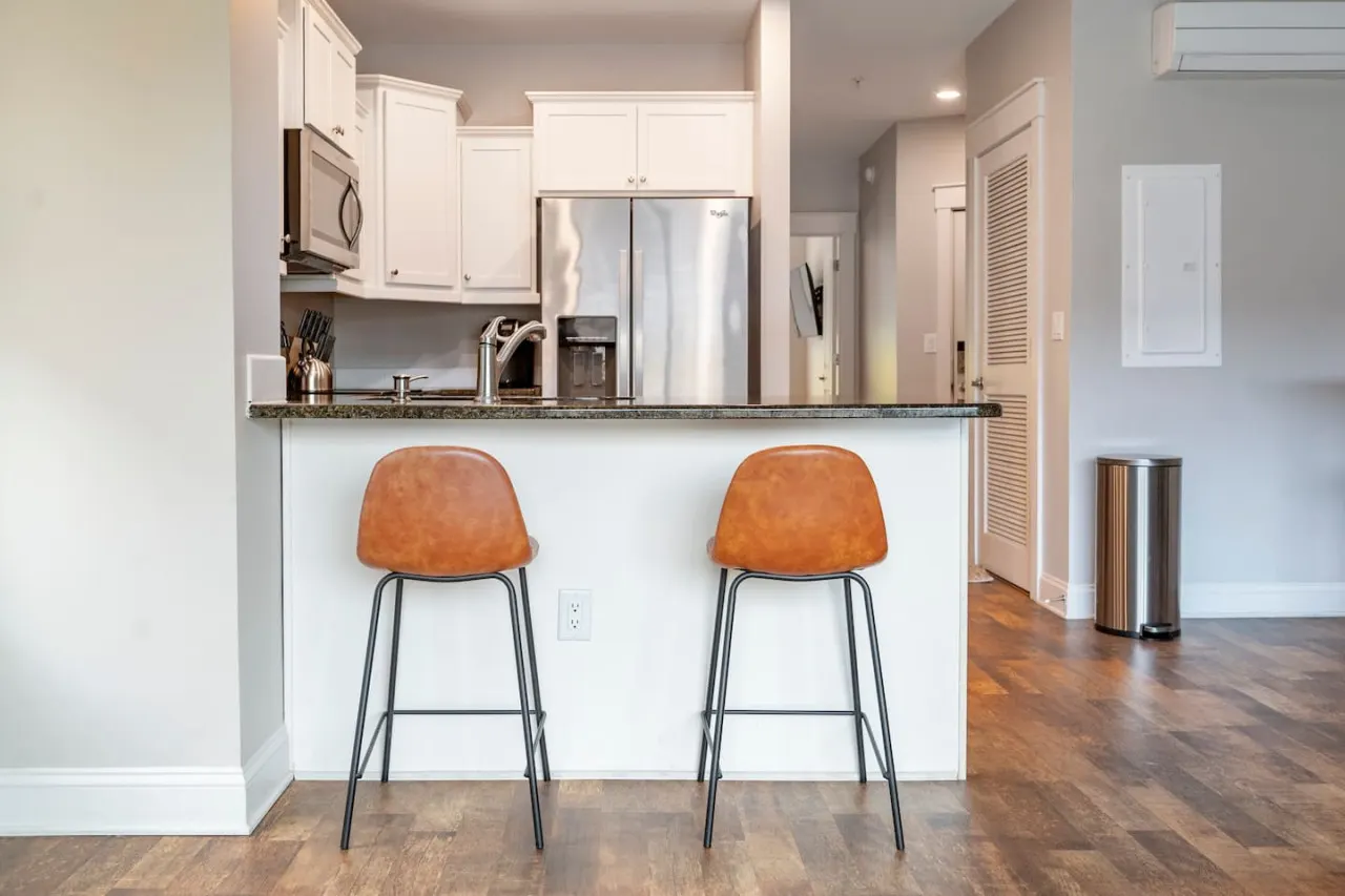 *Stylish 1BR Getaway w/ KING Bed + Patio + Wi-Fi 13