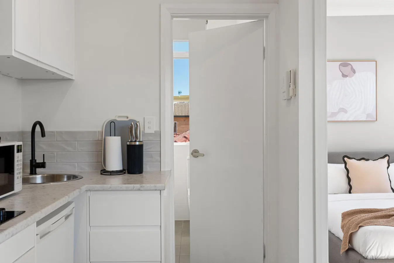 Fleur at Lotus—Chic Boho Flat Near Glenelg & CBD 10
