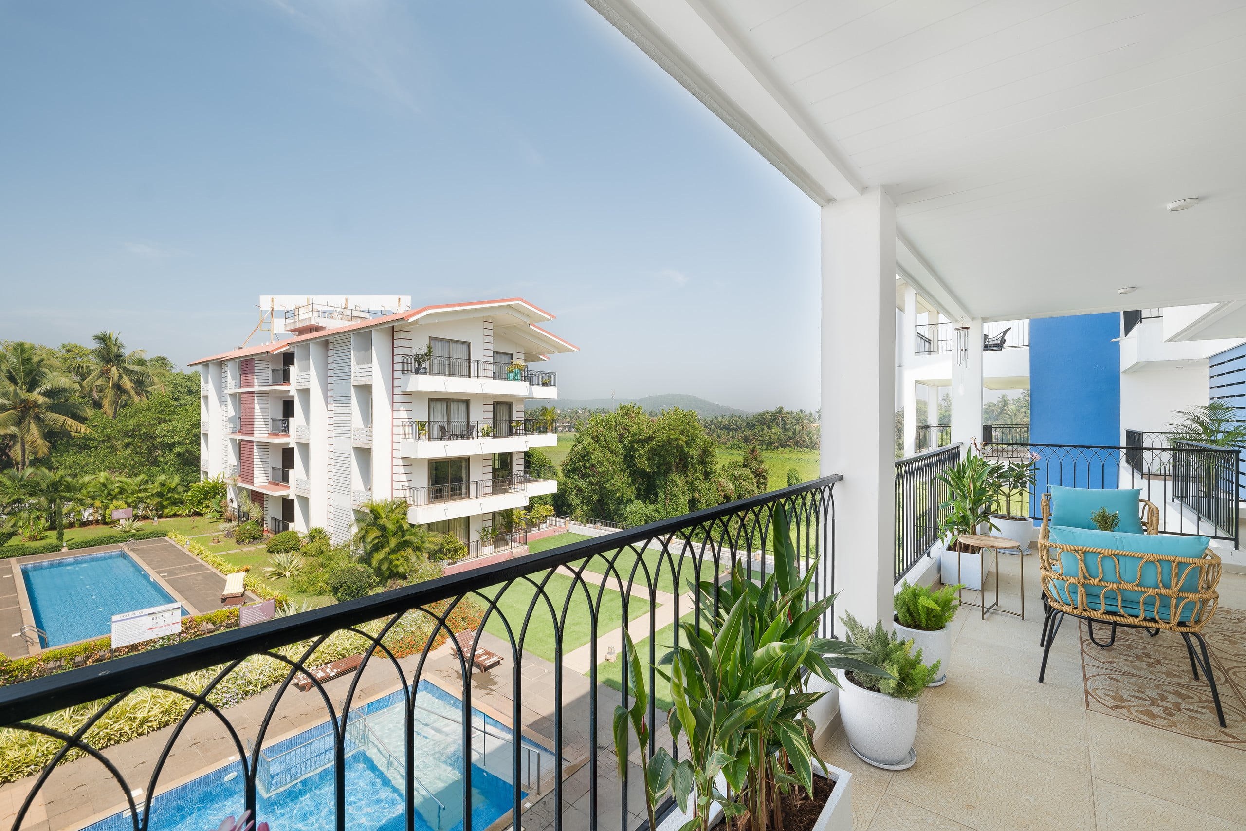 Nautical, Pool Facing 2 Bhk with Resort Amenities 6