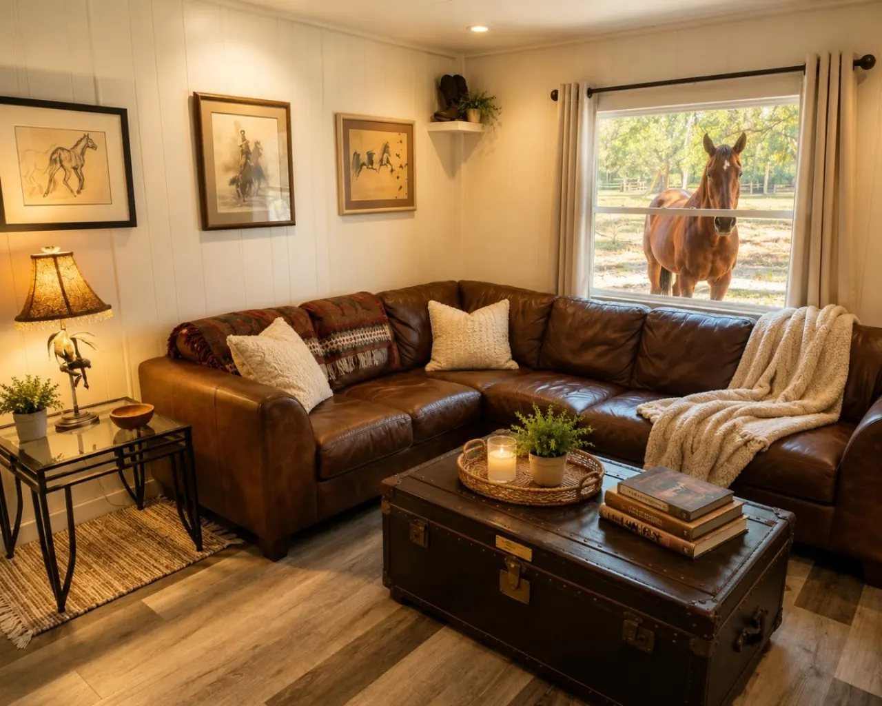 Cool Cabin+FREE Horseback Riding+Farm Animals