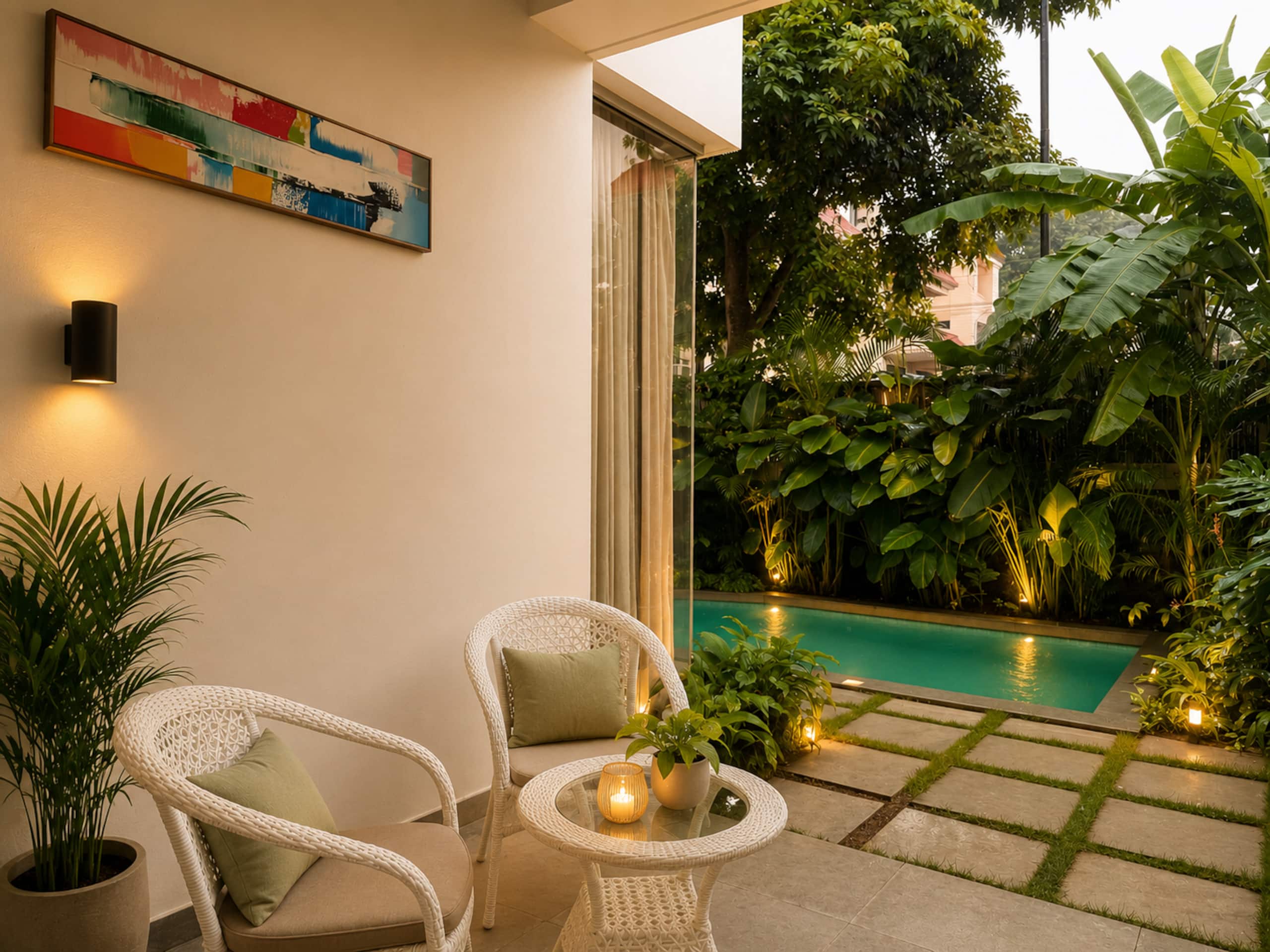La Dona: Exquisite private pool 2bhk in Siolim 8