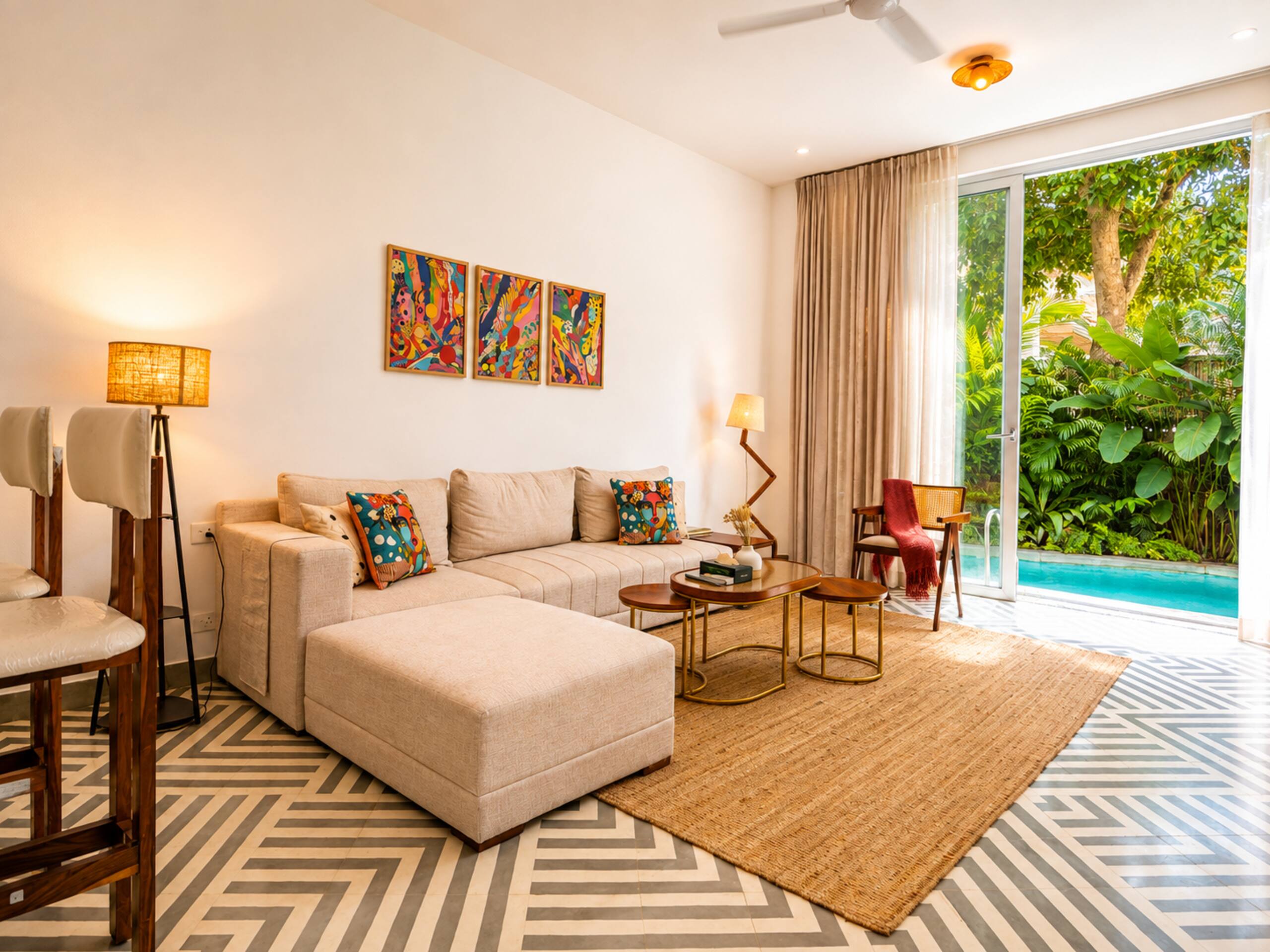 La Dona: Exquisite private pool 2bhk in Siolim 9