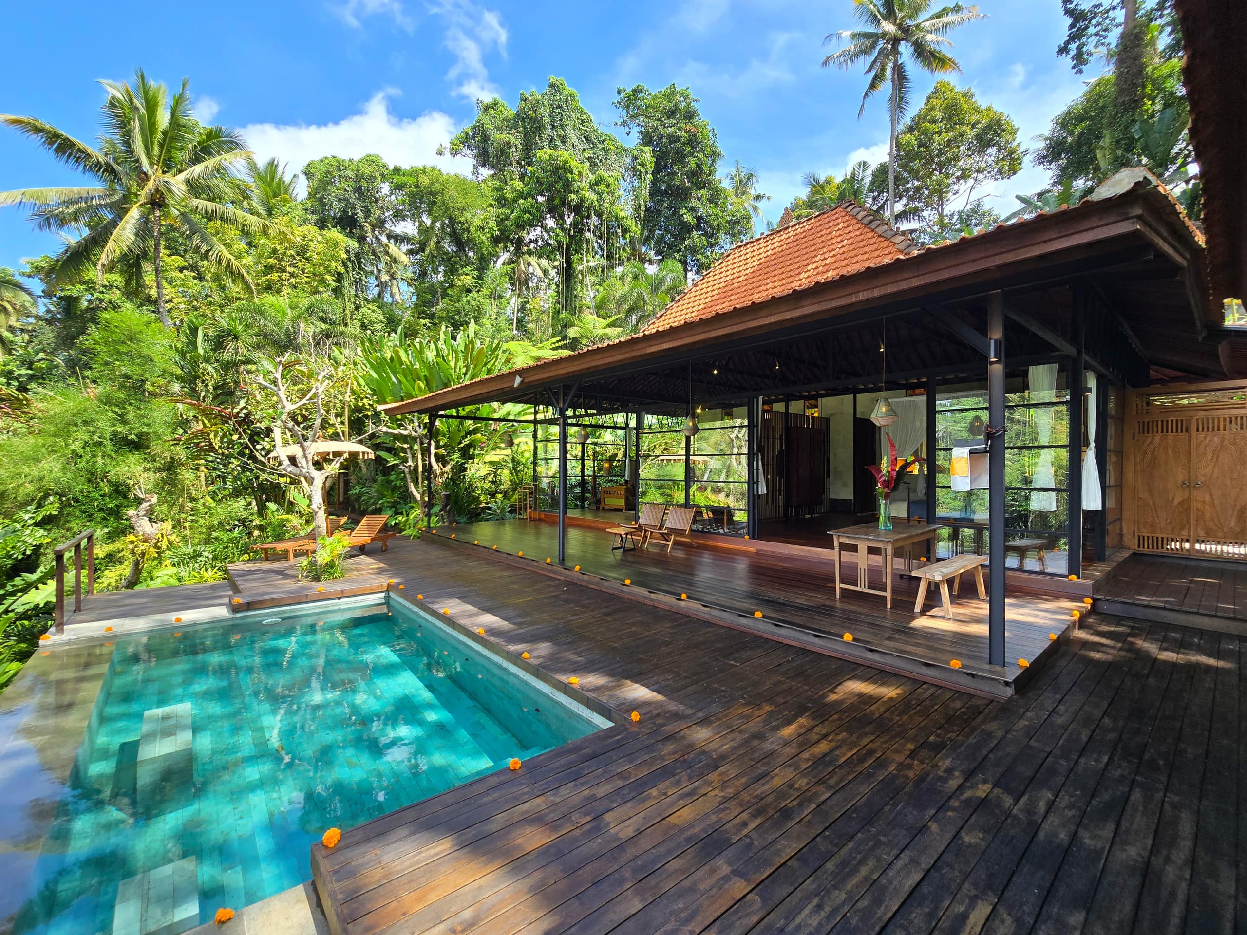 Private Joglo Villa with Pool · Jungle near Ubud