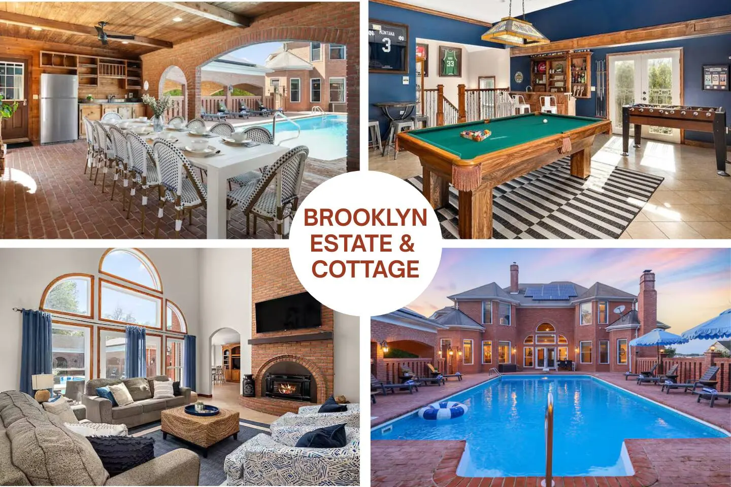 Sleeps26 Mins to Beach w. GameRoom-Pool-BBallCourt