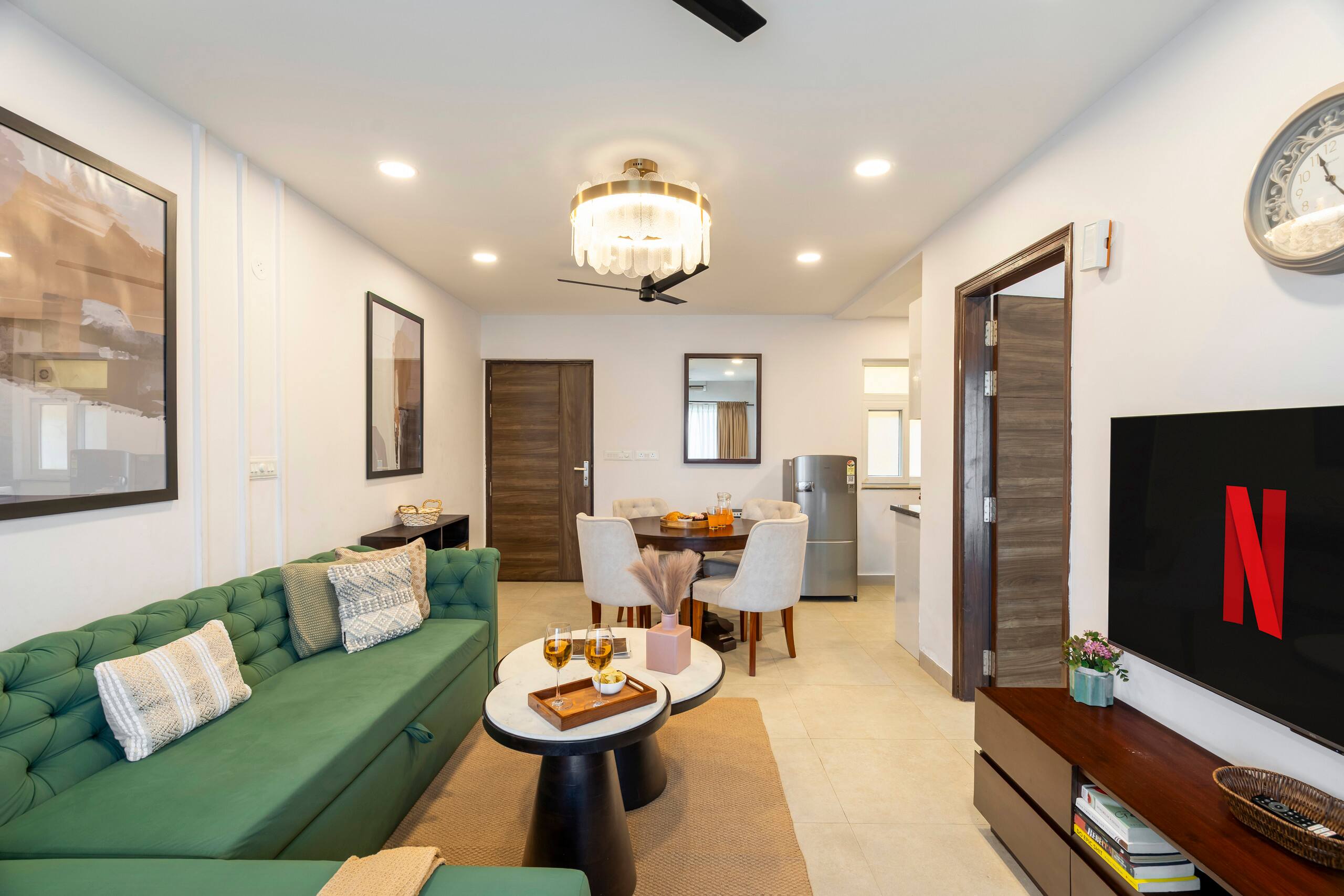 Emerald Pool View 1BHK | Candolim, North Goa 11