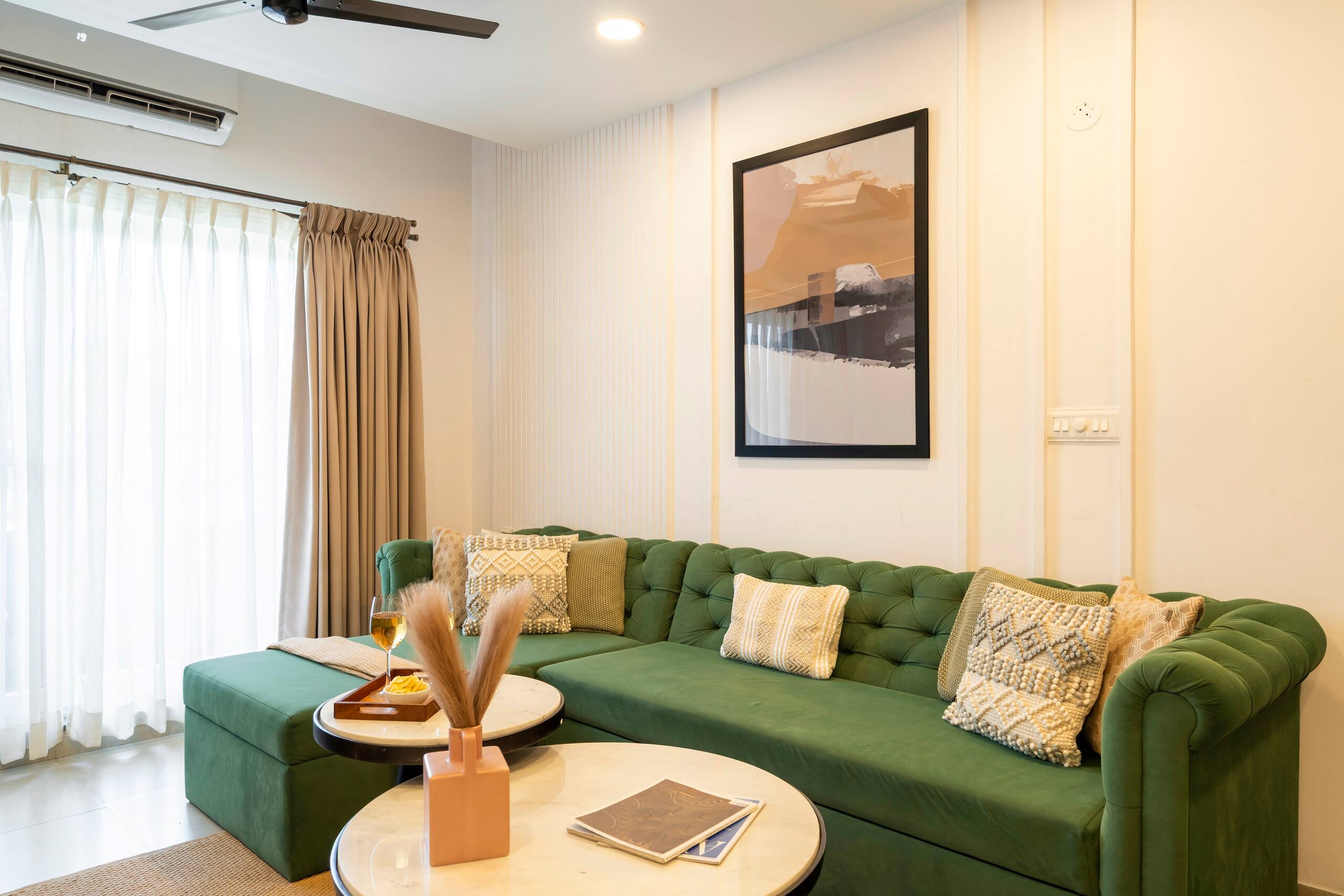 Emerald Pool View 1BHK | Candolim, North Goa 14