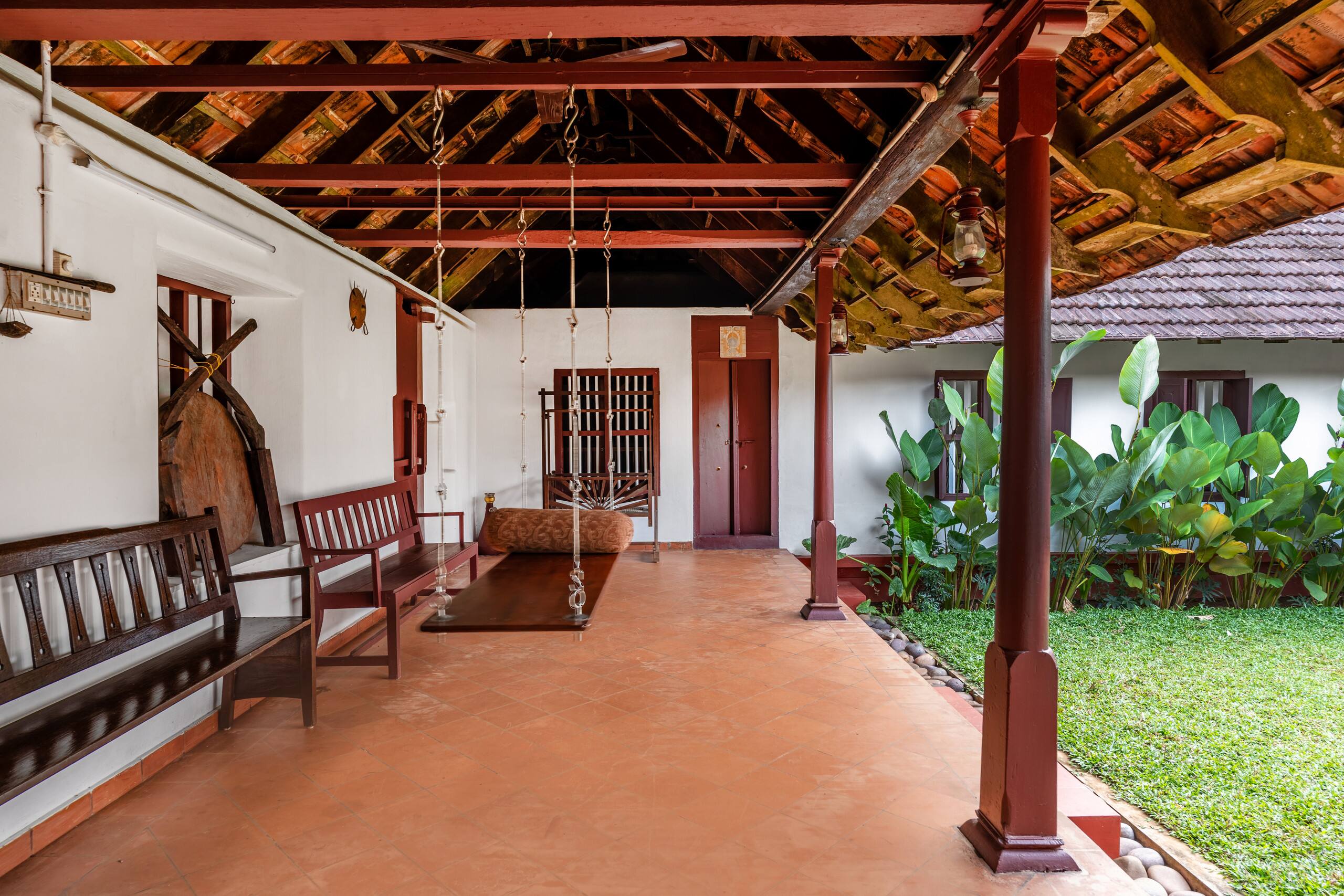 3 BHK Kerala Heritage Villa w/Courtyard & Garden 2