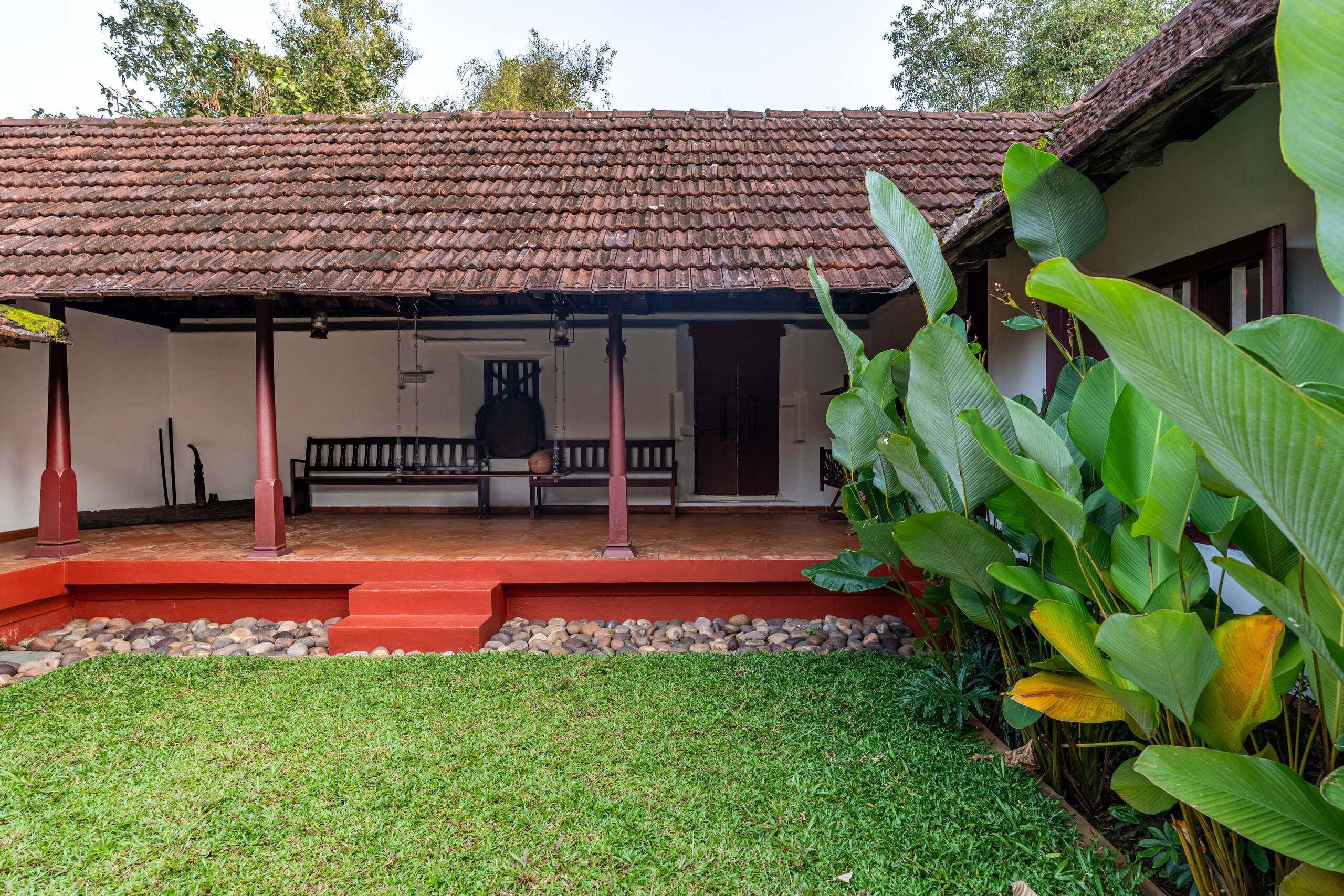 3 BHK Kerala Heritage Villa w/Courtyard & Garden 34