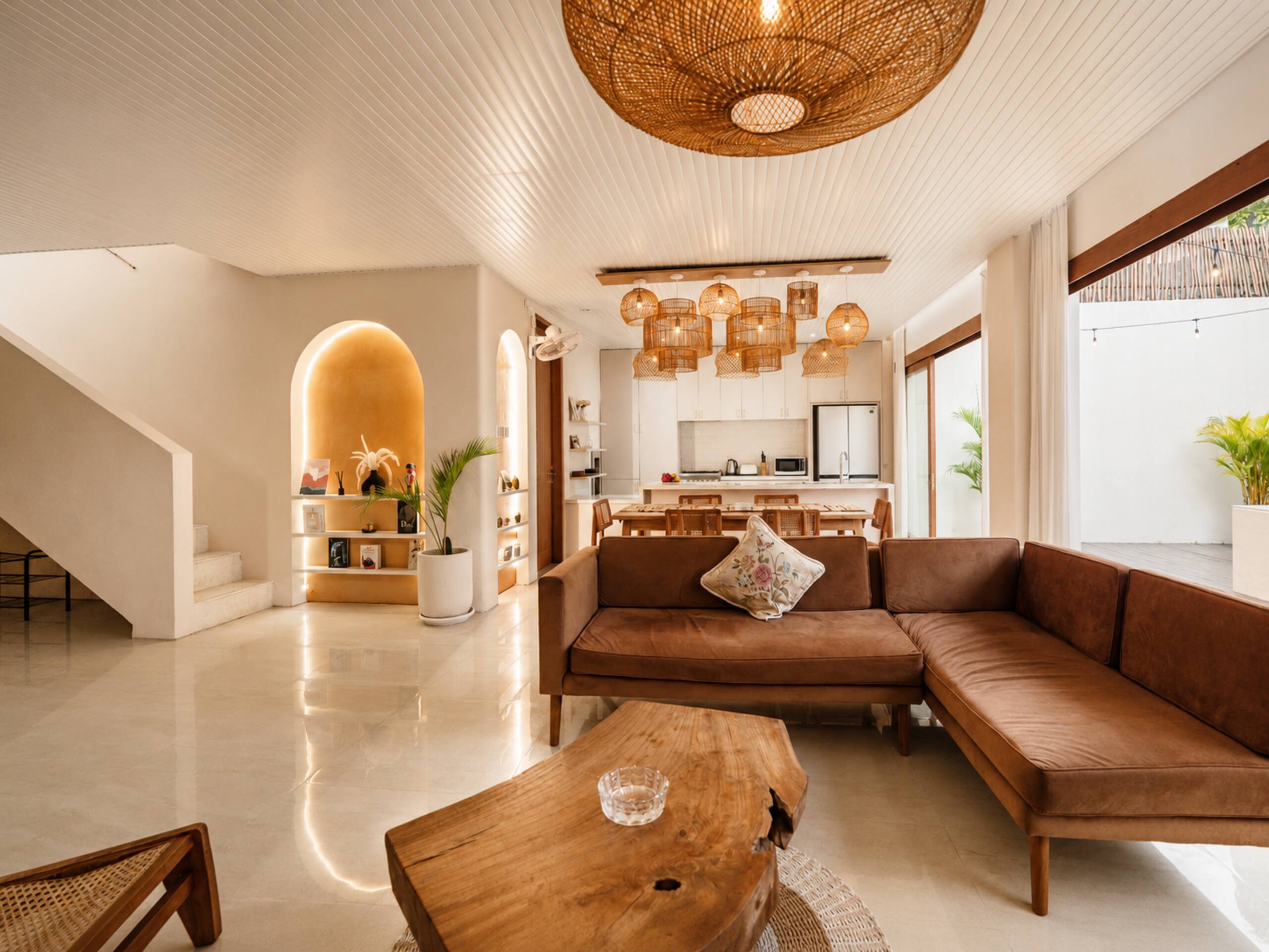 3BR Bohemian Villa in Canggu Near Beach 11