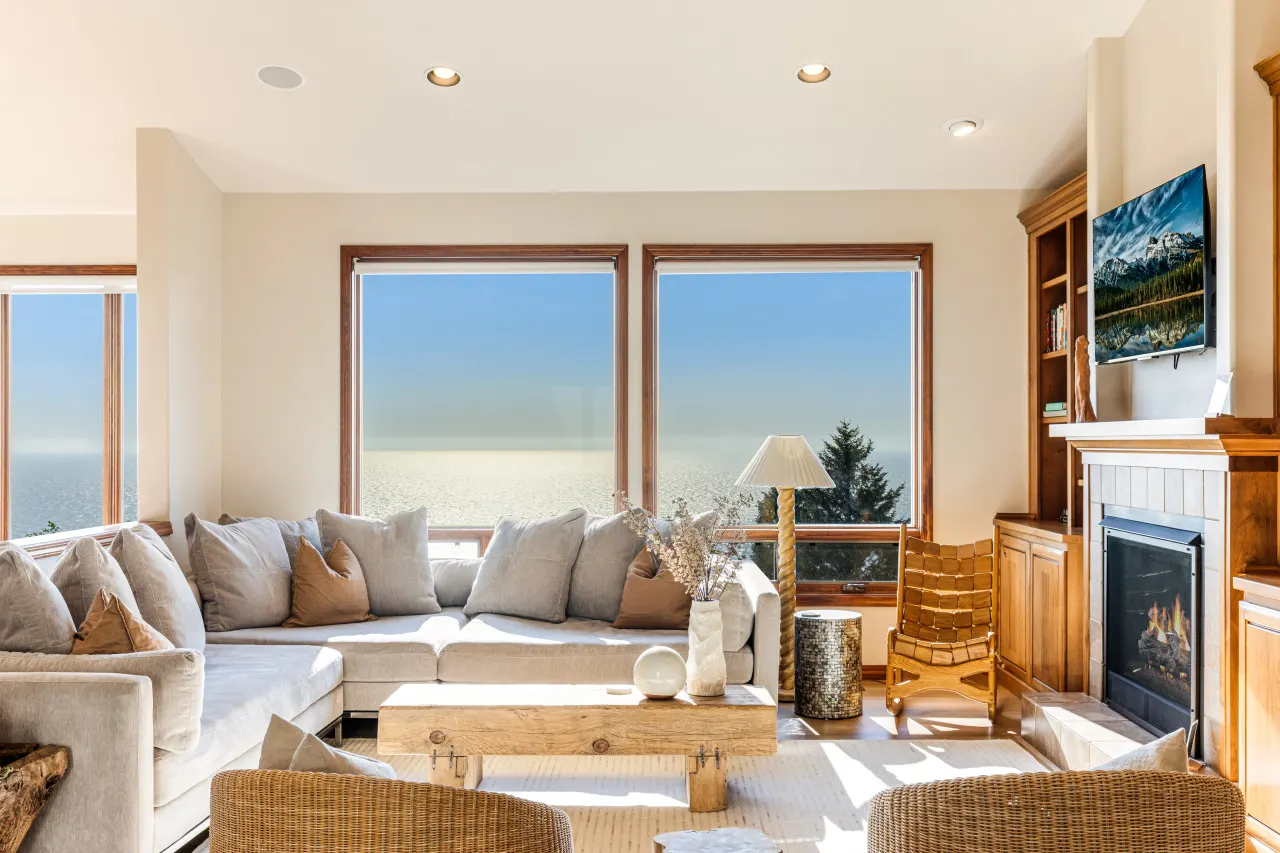 Massive Luxury Home on the Hill w/ Panoramic Ocean Views, Hot Tub, Sauna