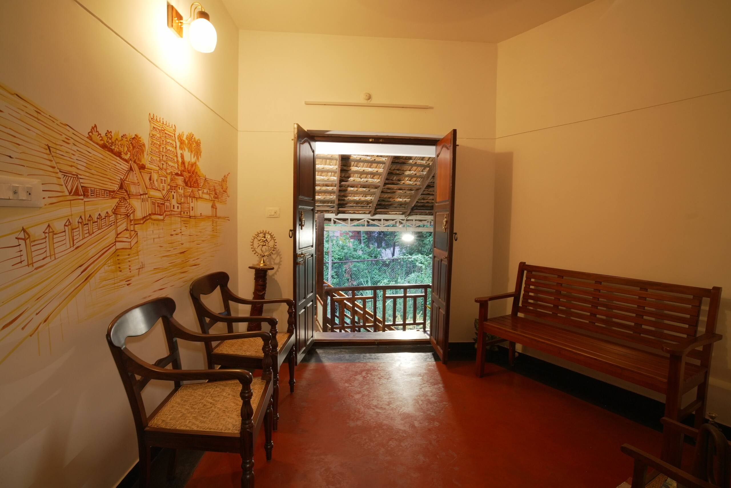 Panackal Homestay #Kani #Front Garden Room 10
