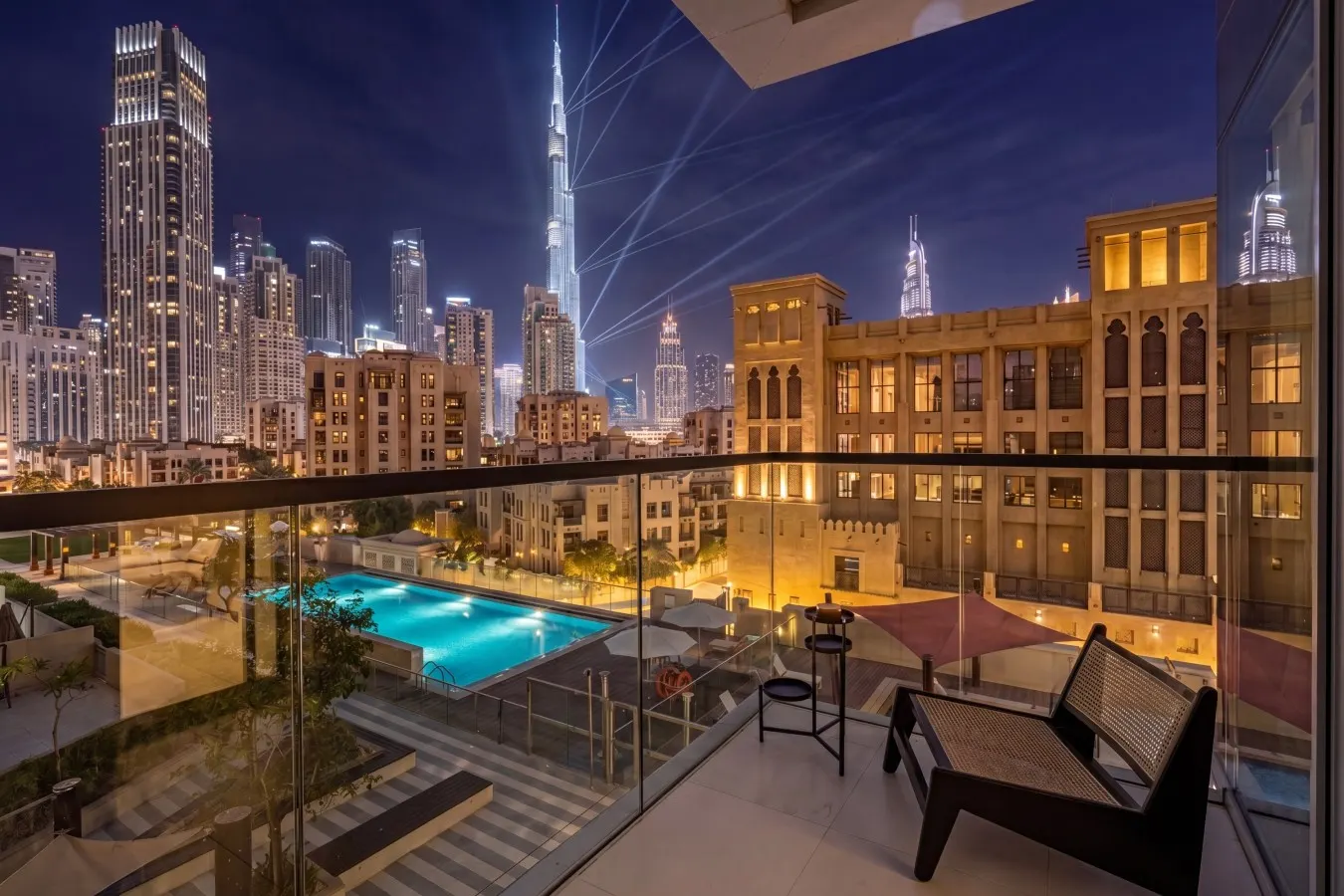Stunning Downtown Home with Full Burj View