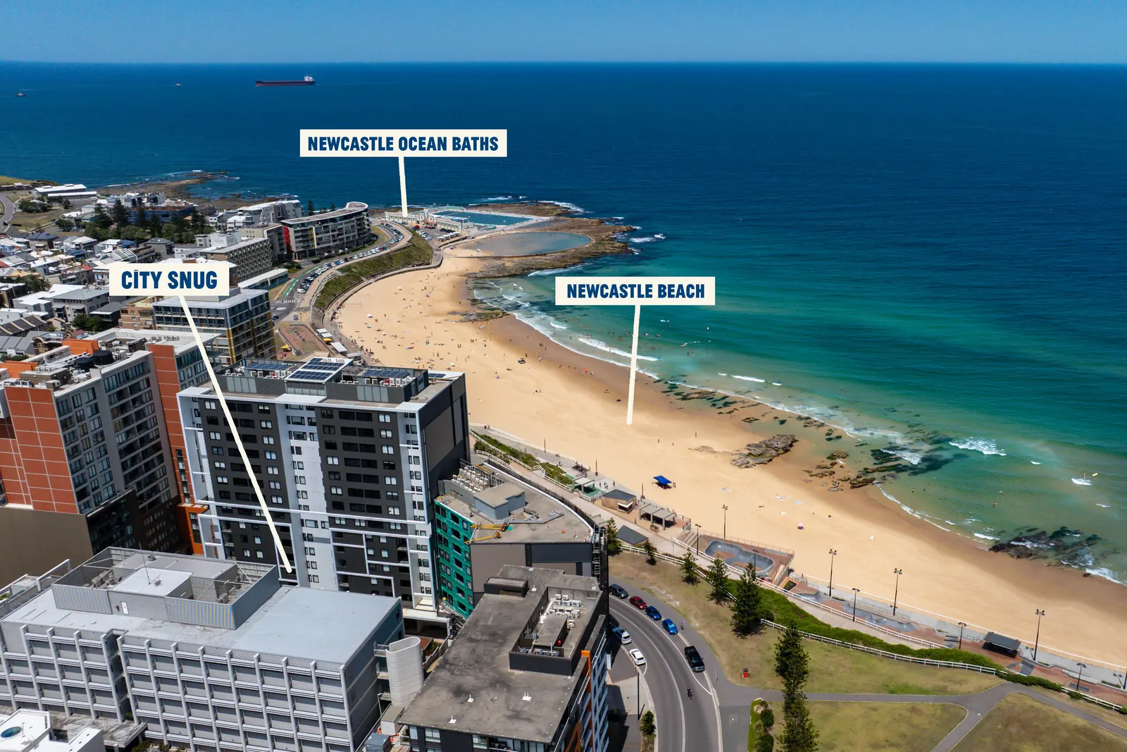 City Snug on Newcastle Beach - Parking Options 19