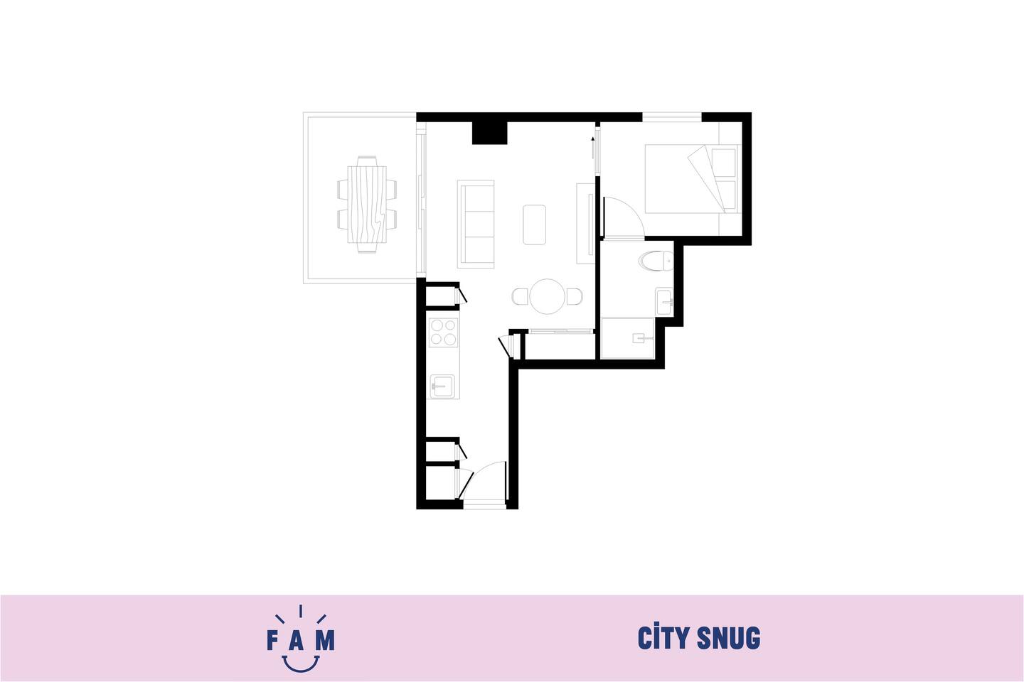 City Snug on Newcastle Beach - Parking Options 5