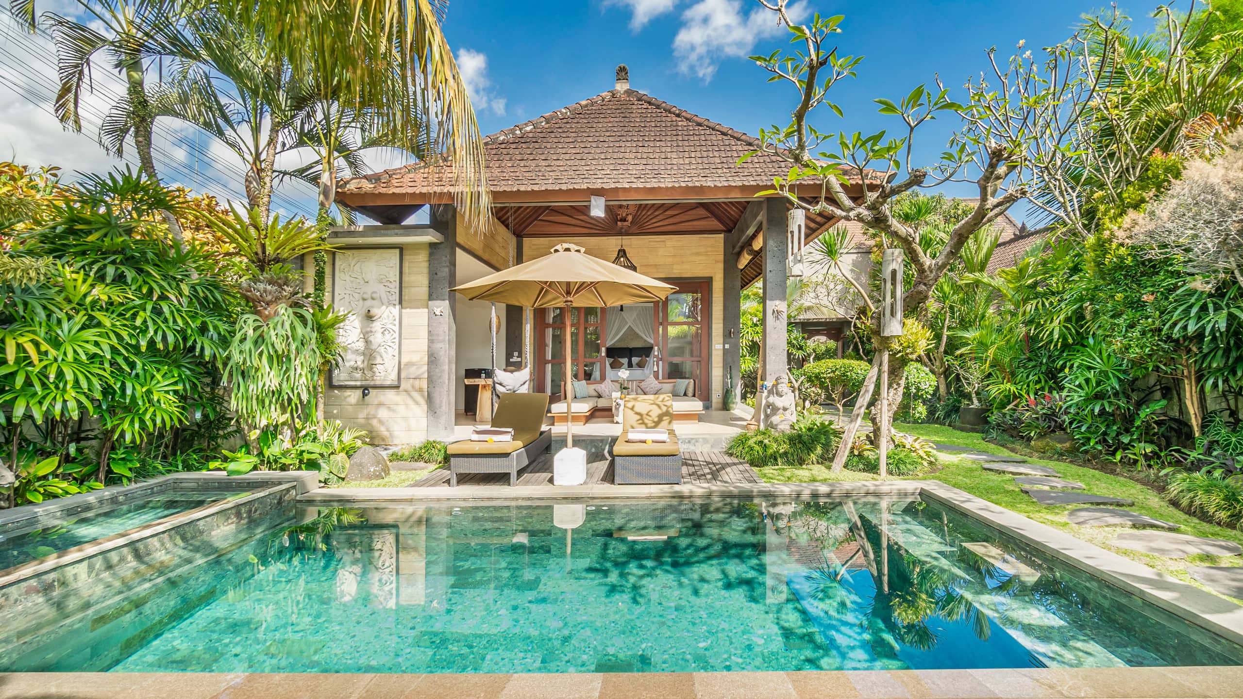 Private 3BR VILLA with pool and garden 6