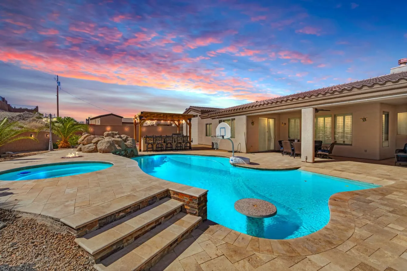 Havasu Duke - Pool, Spa, Basketball, Central