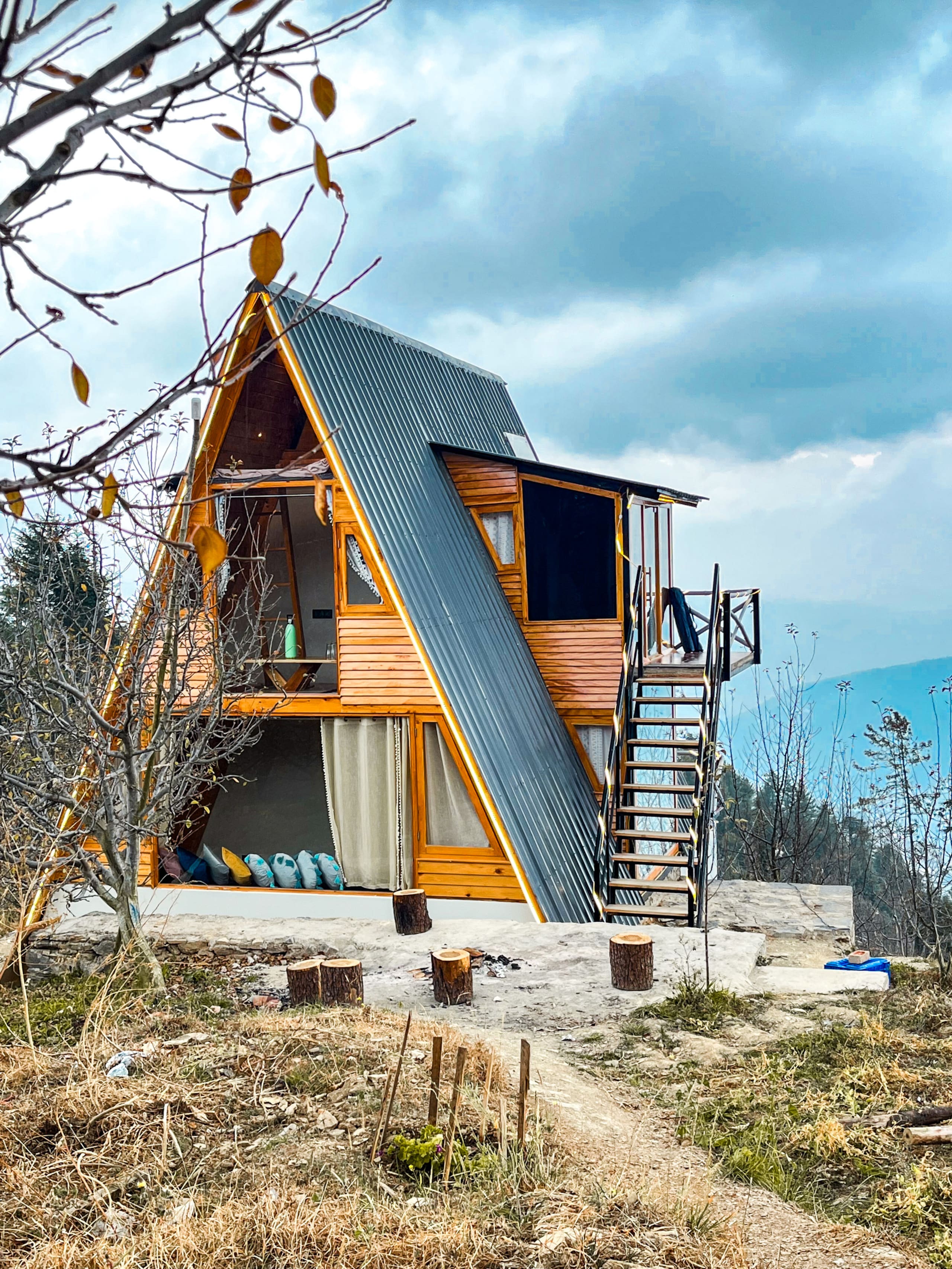 OCB Stays: Stargazing A Frame Chalet 11