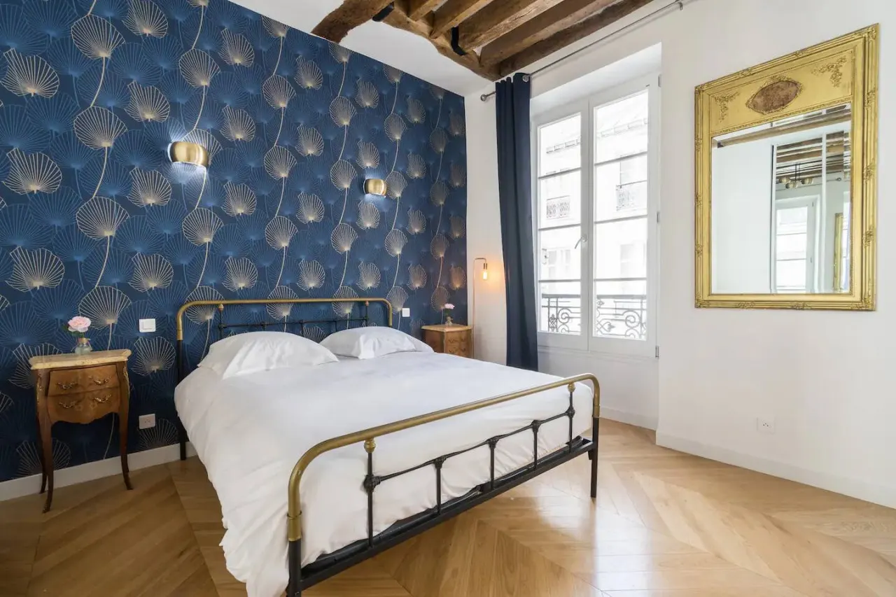 Typical Parisian Flat#3Bedrooms#Opera#Louvre#AC 14