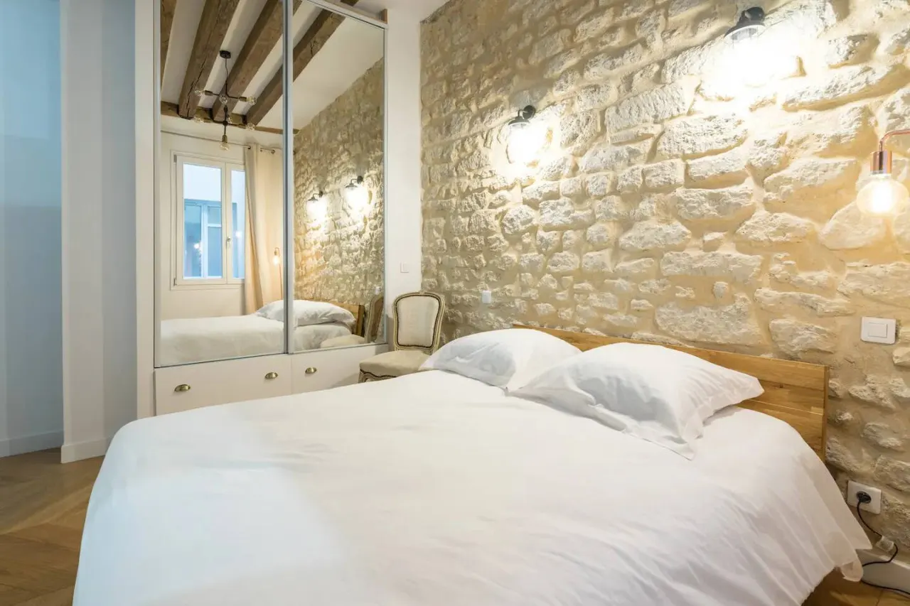 Typical Parisian Flat#3Bedrooms#Opera#Louvre#AC 17