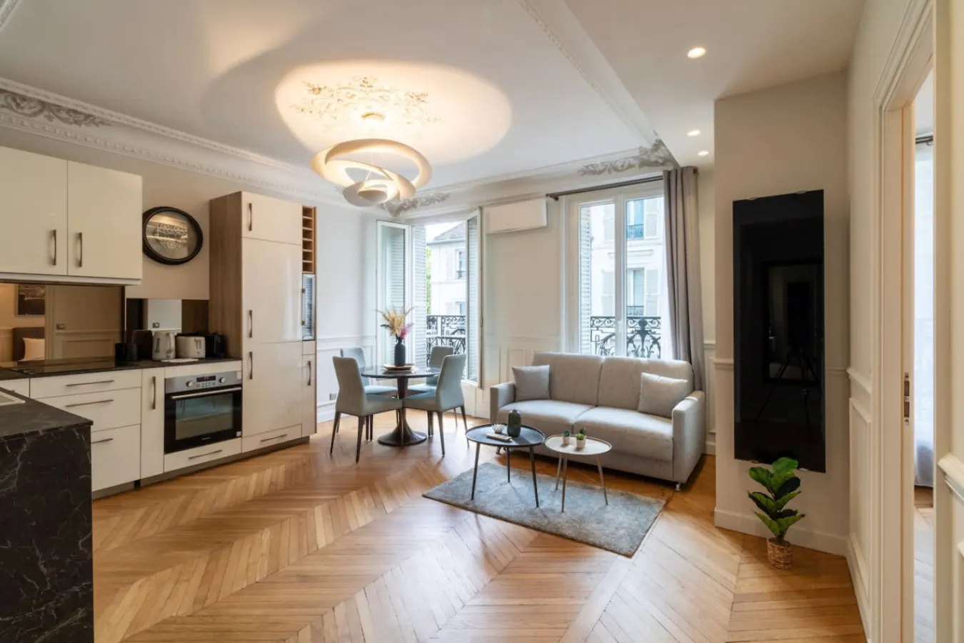 Appart 4pers#1 bedroom#Ternes#Champs-Elysées 1