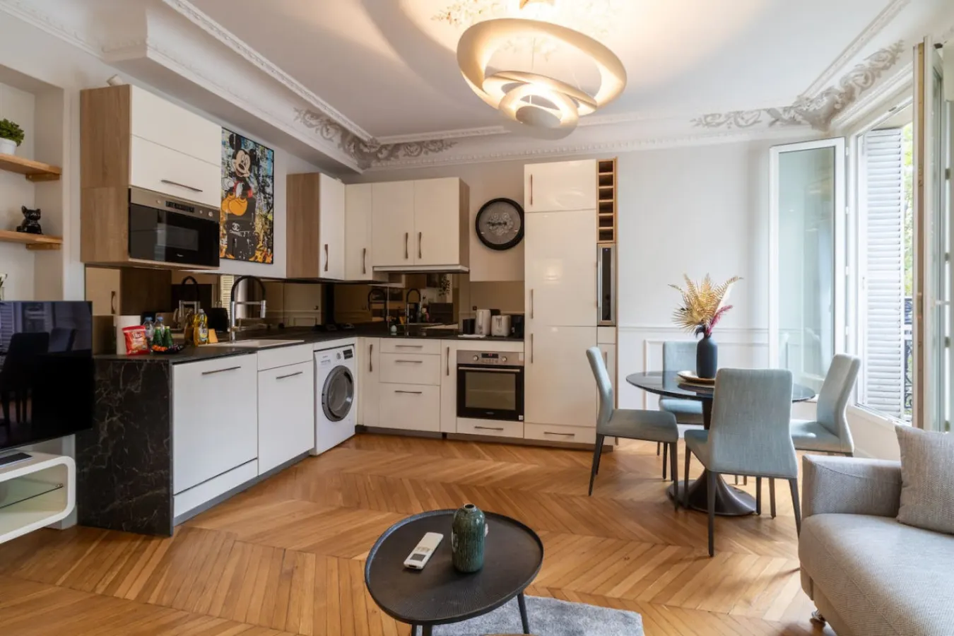Appart 4pers#1 bedroom#Ternes#Champs-Elysées 5