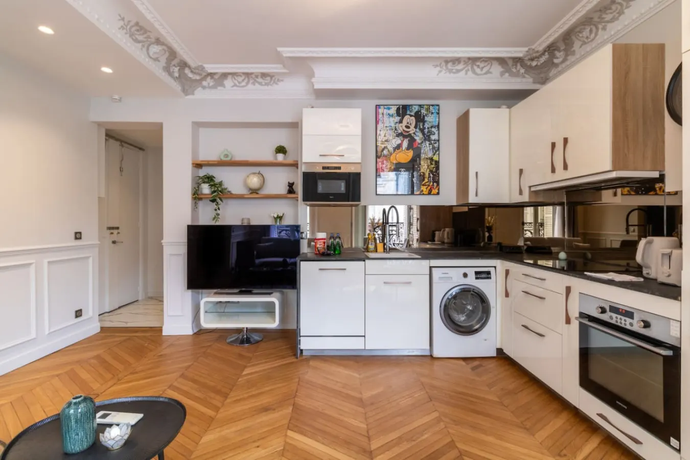 Appart 4pers#1 bedroom#Ternes#Champs-Elysées 6