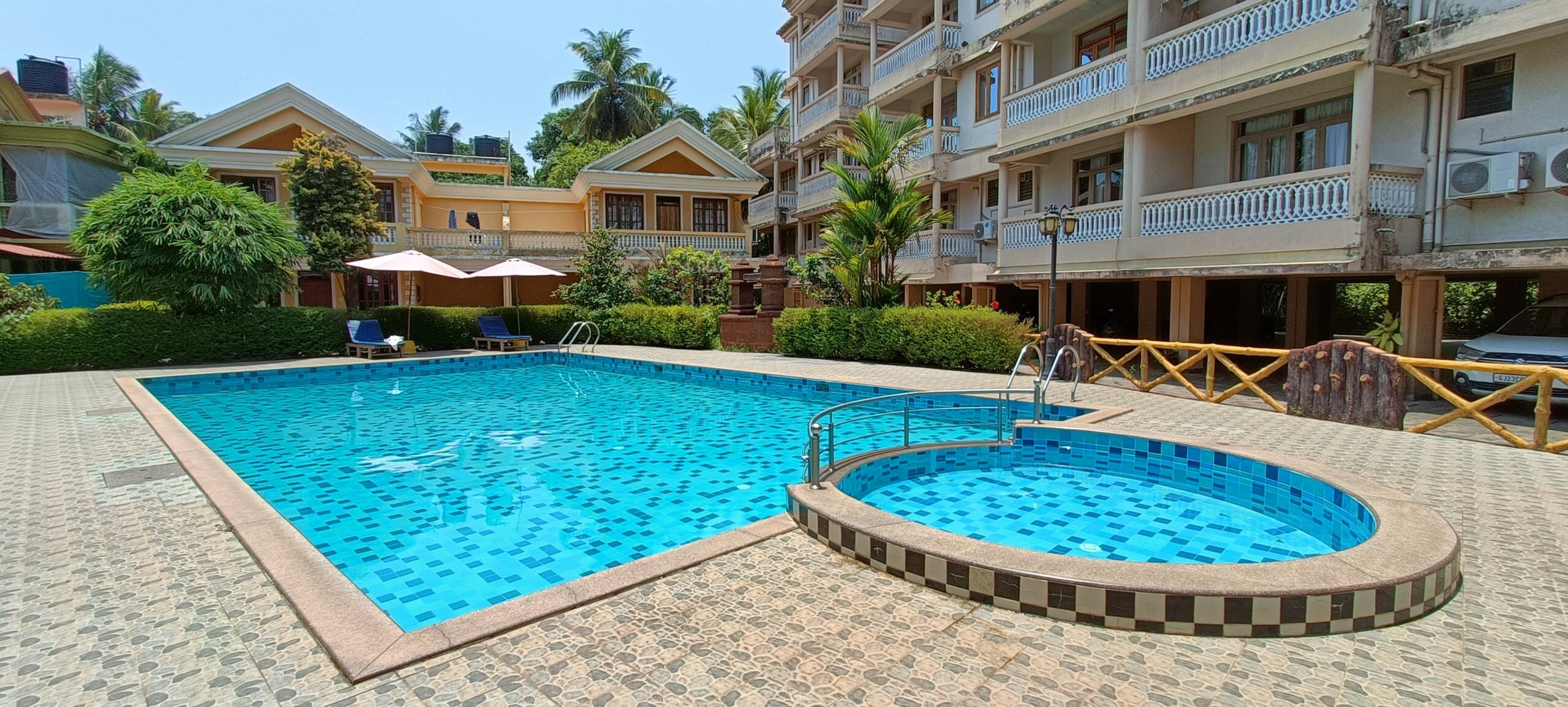 Luxury 1 BHK+2 mins beach walk+Pool+HiSpeed Wifi 36