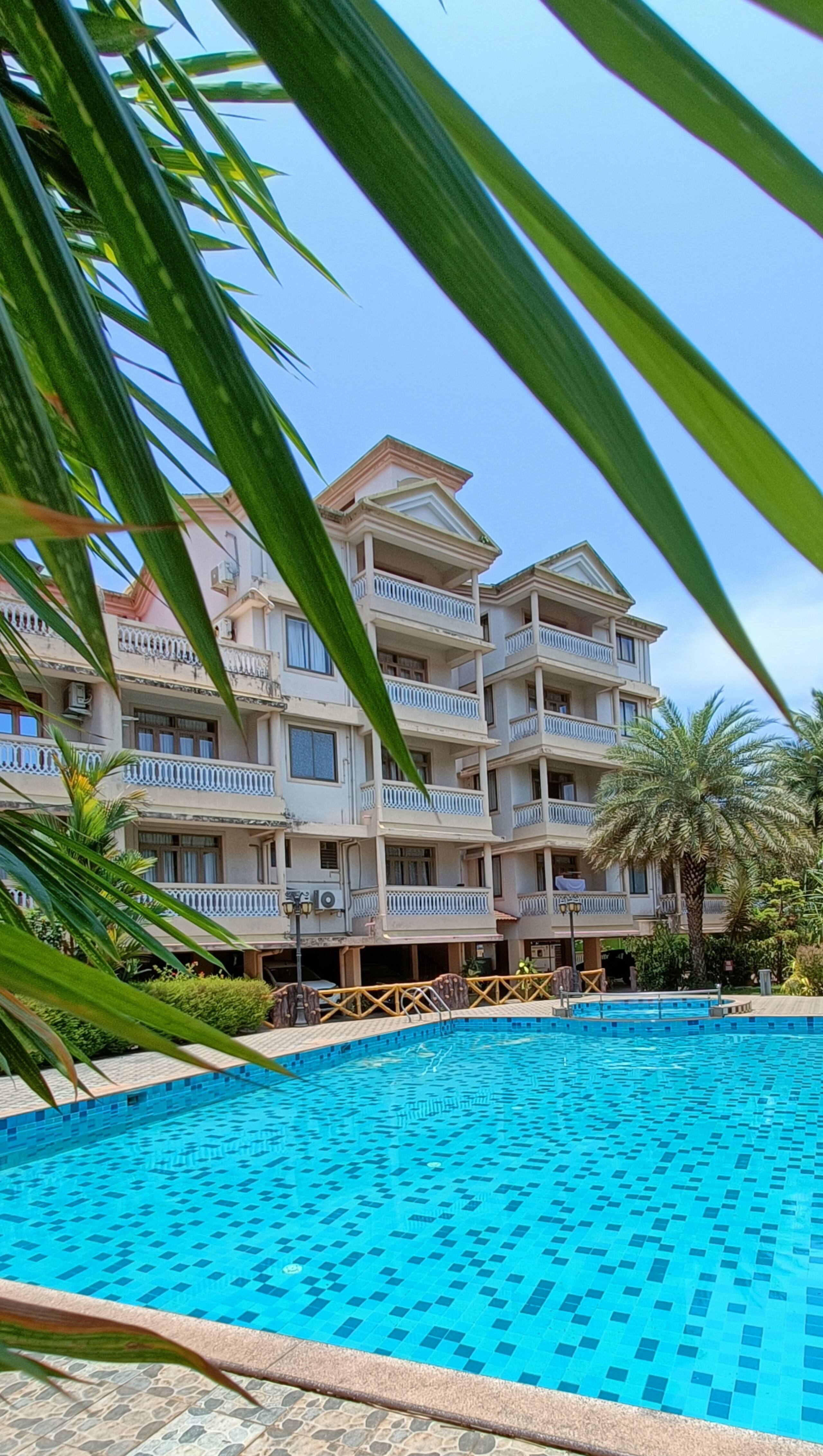 Luxury 1 BHK+2 mins beach walk+Pool+HiSpeed Wifi 35
