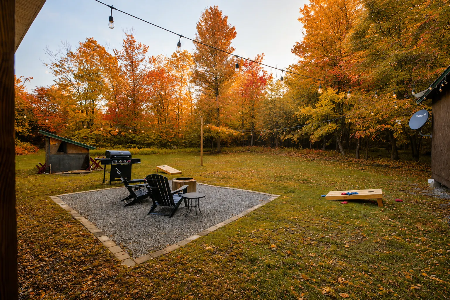 Private trail Creek Fishing Firepit BBQ — photo 5
