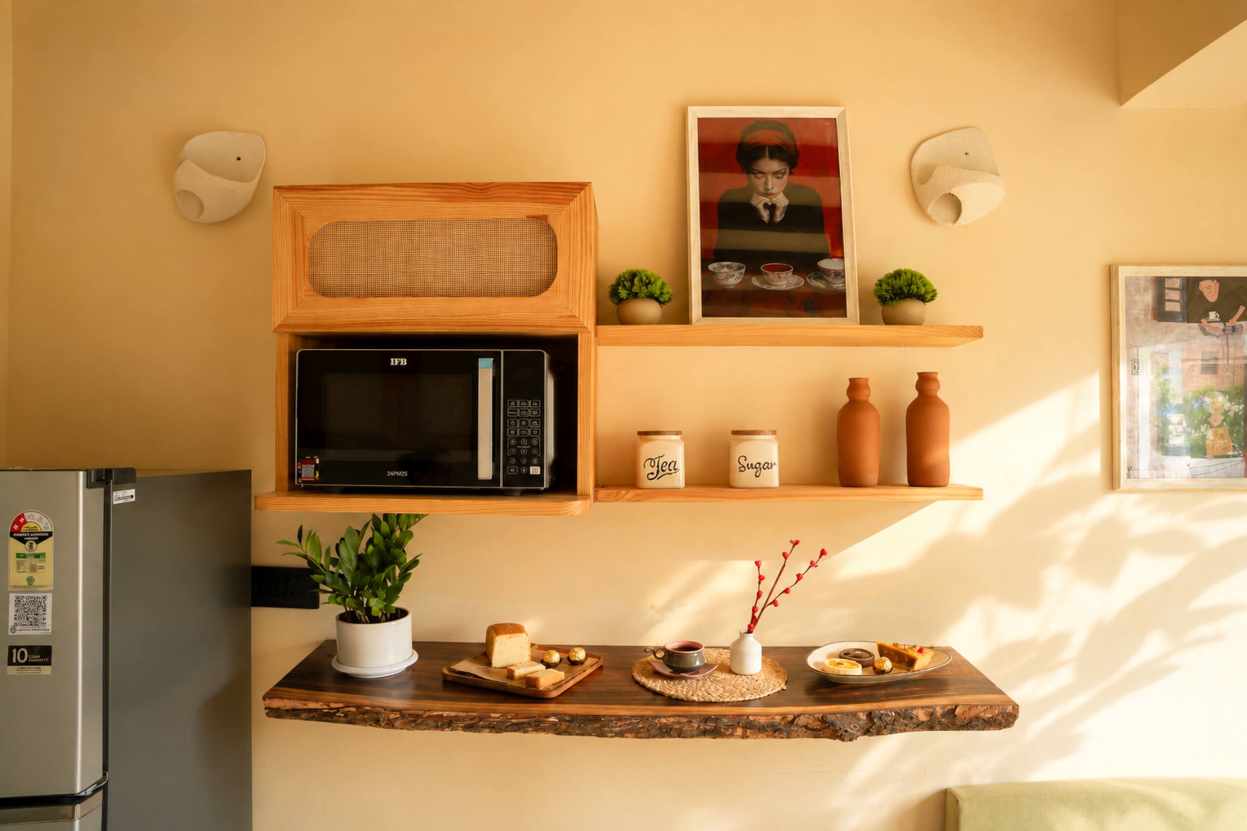 Onsen by Earthen Window | Hilltop | near Assagao 23