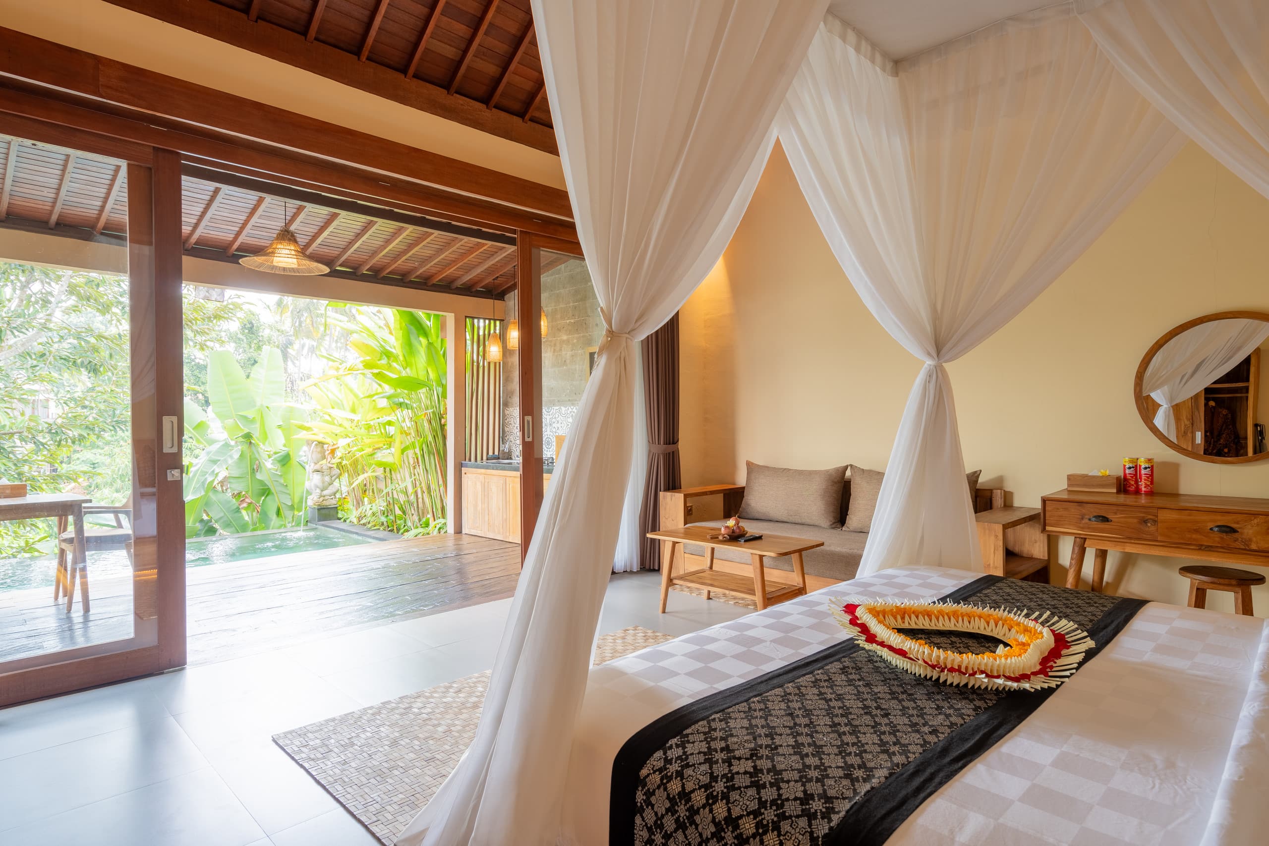 Varendra villa Ubud with cliff View