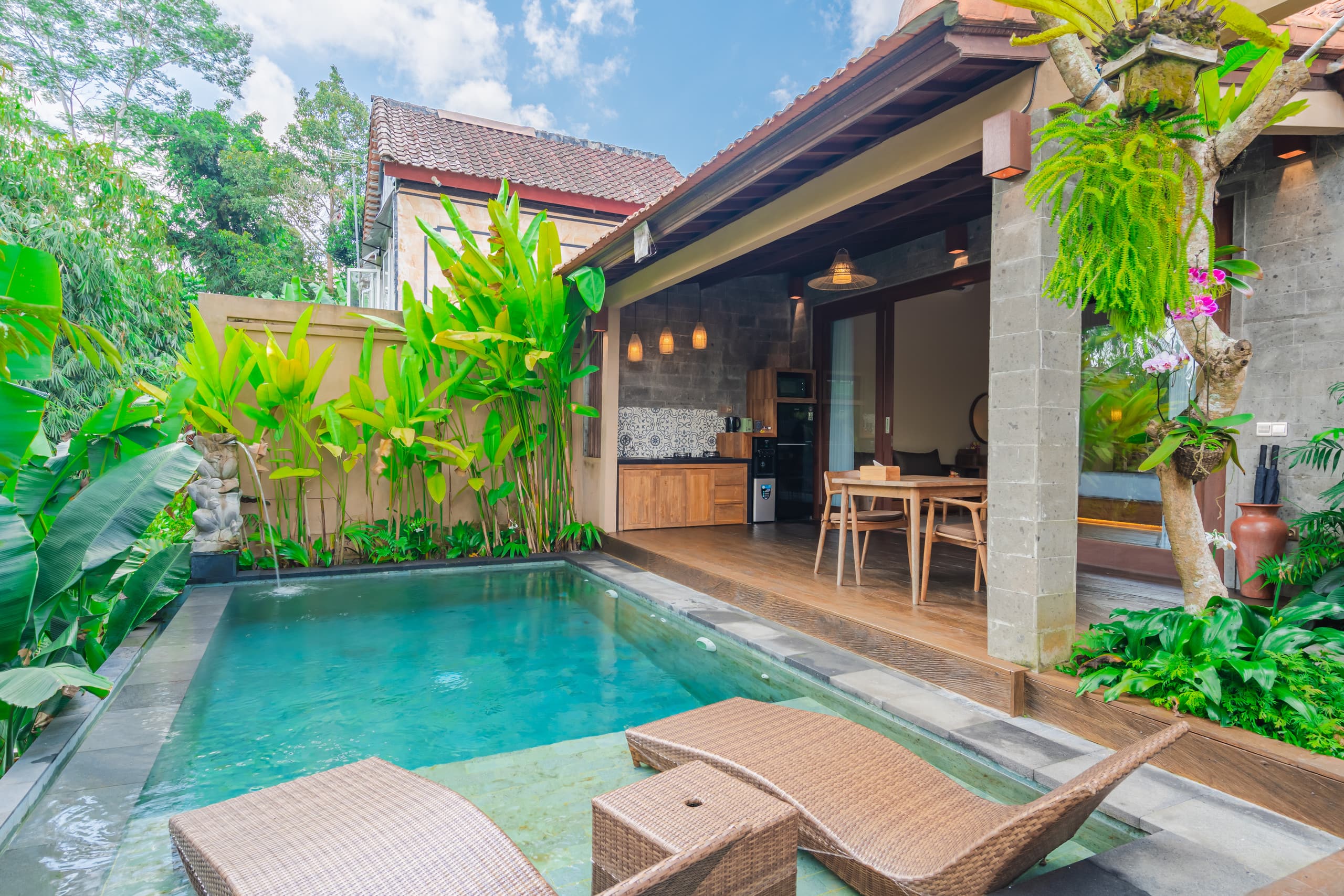 Varendra villa Ubud with cliff View 27