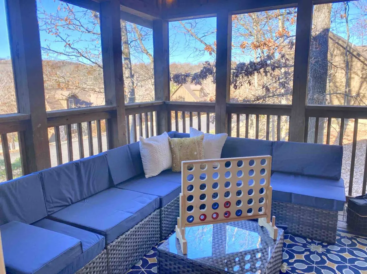 Cozy Stonebridge Cabin 2 King Suites, Heated Porch 11
