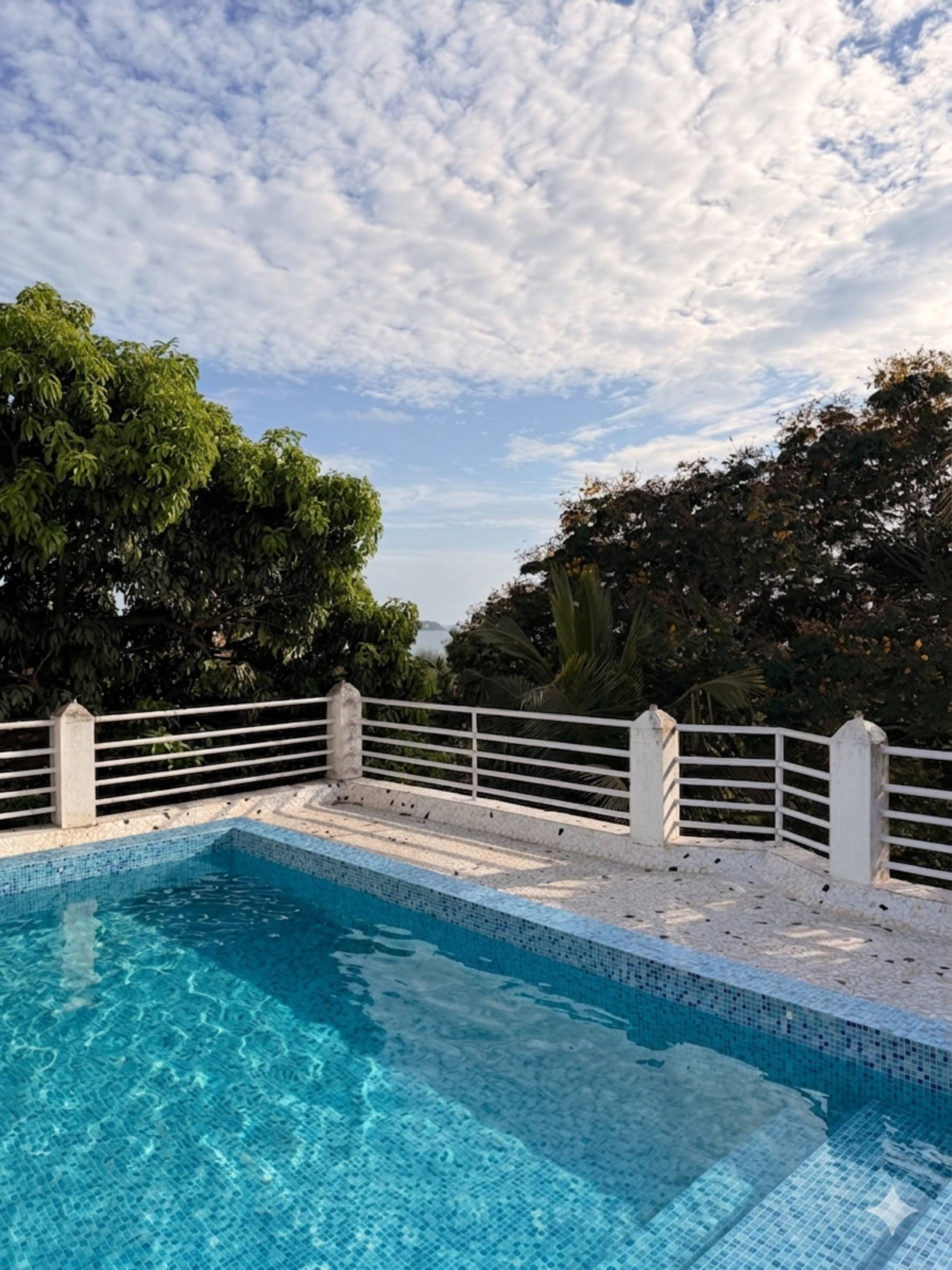 Sea View 4BHK Private Pool Villa in North Goa