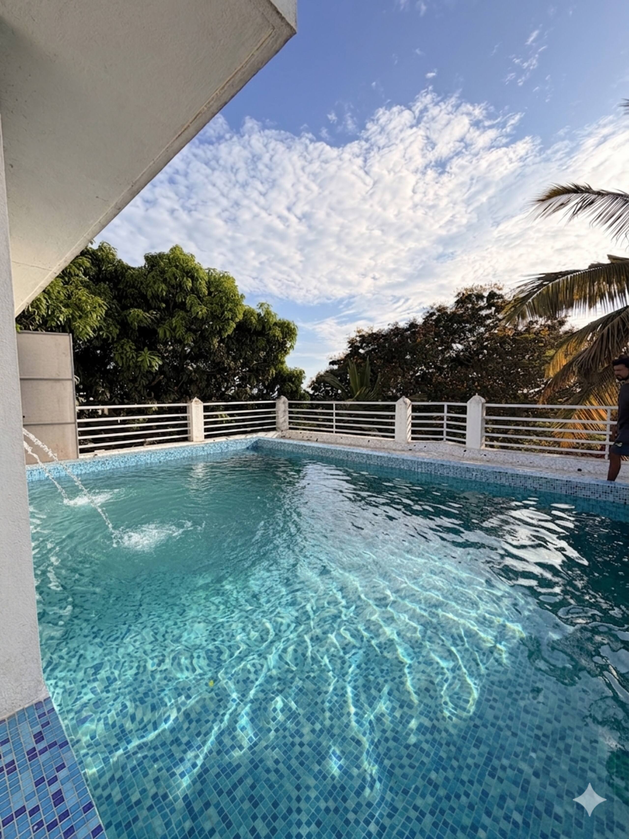 Sea View 4BHK Private Pool Villa in North Goa 29