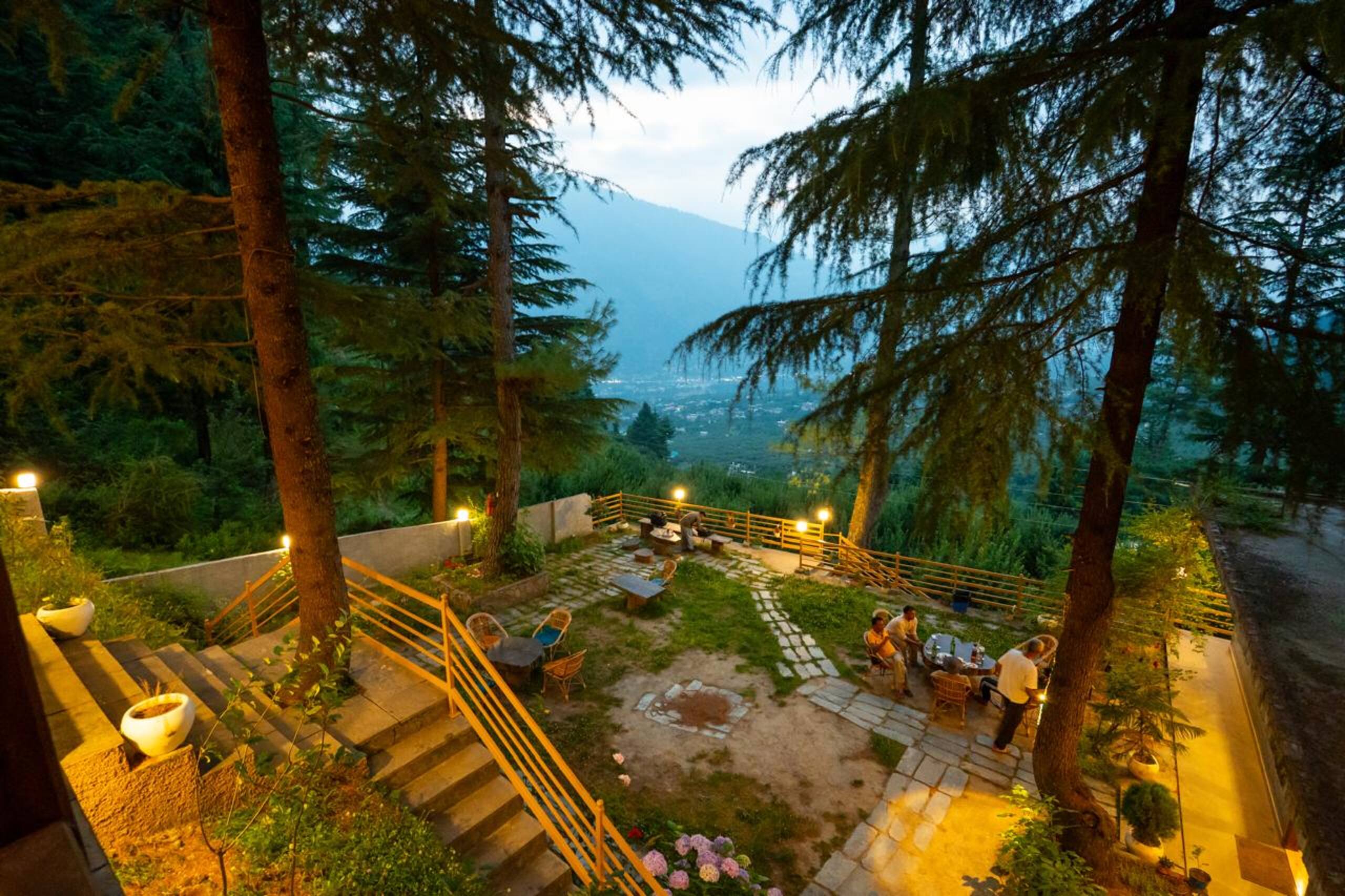 Wood Duplex | Mountain View | Jana Trails, Manali 14