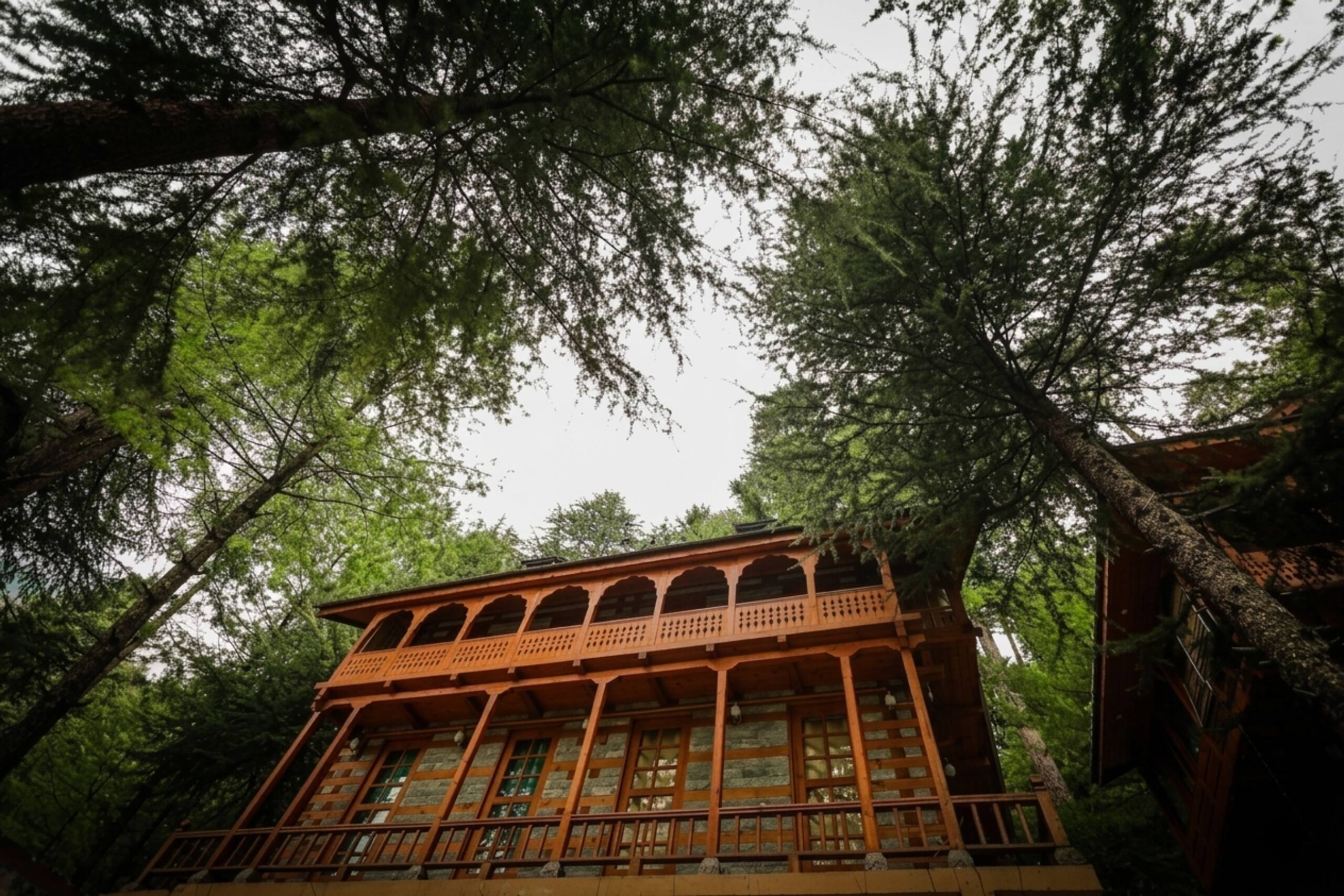 Wood Duplex | Mountain View | Jana Trails, Manali 1