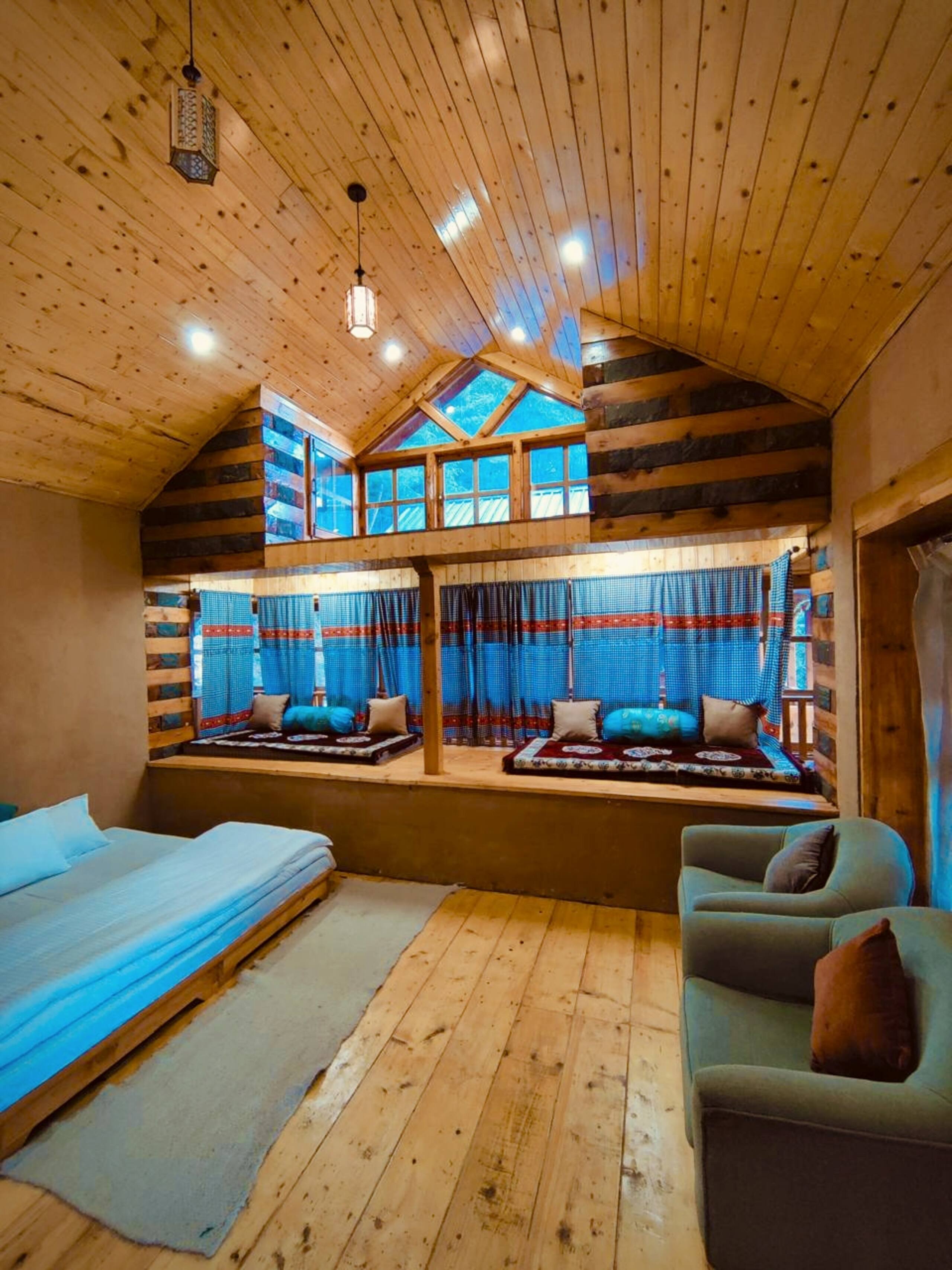 Wood Duplex | Mountain View | Jana Trails, Manali 10