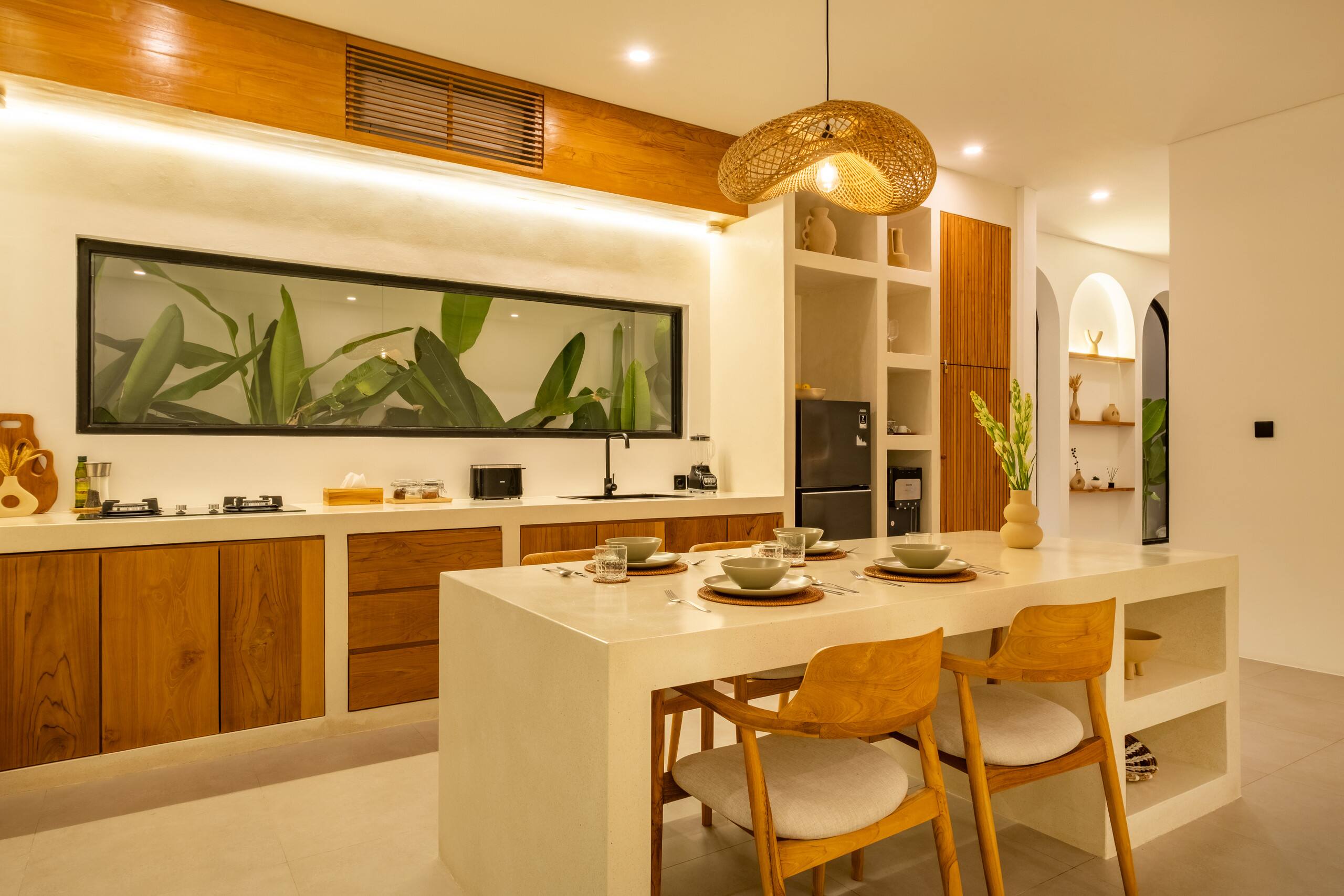Stylish 1BR Retreat with Sunken Living Room & Pool 19