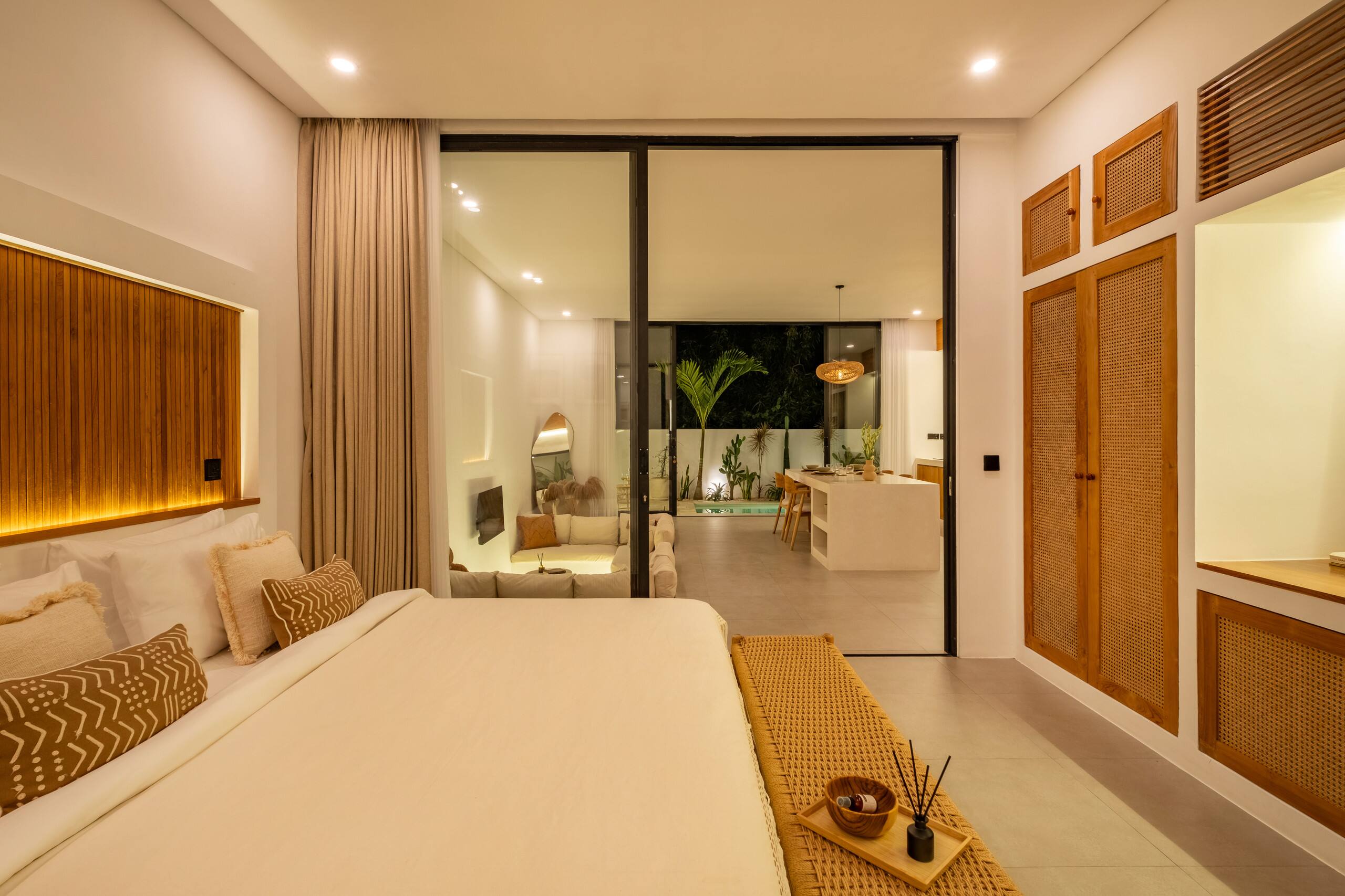 Stylish 1BR Retreat with Sunken Living Room & Pool 21