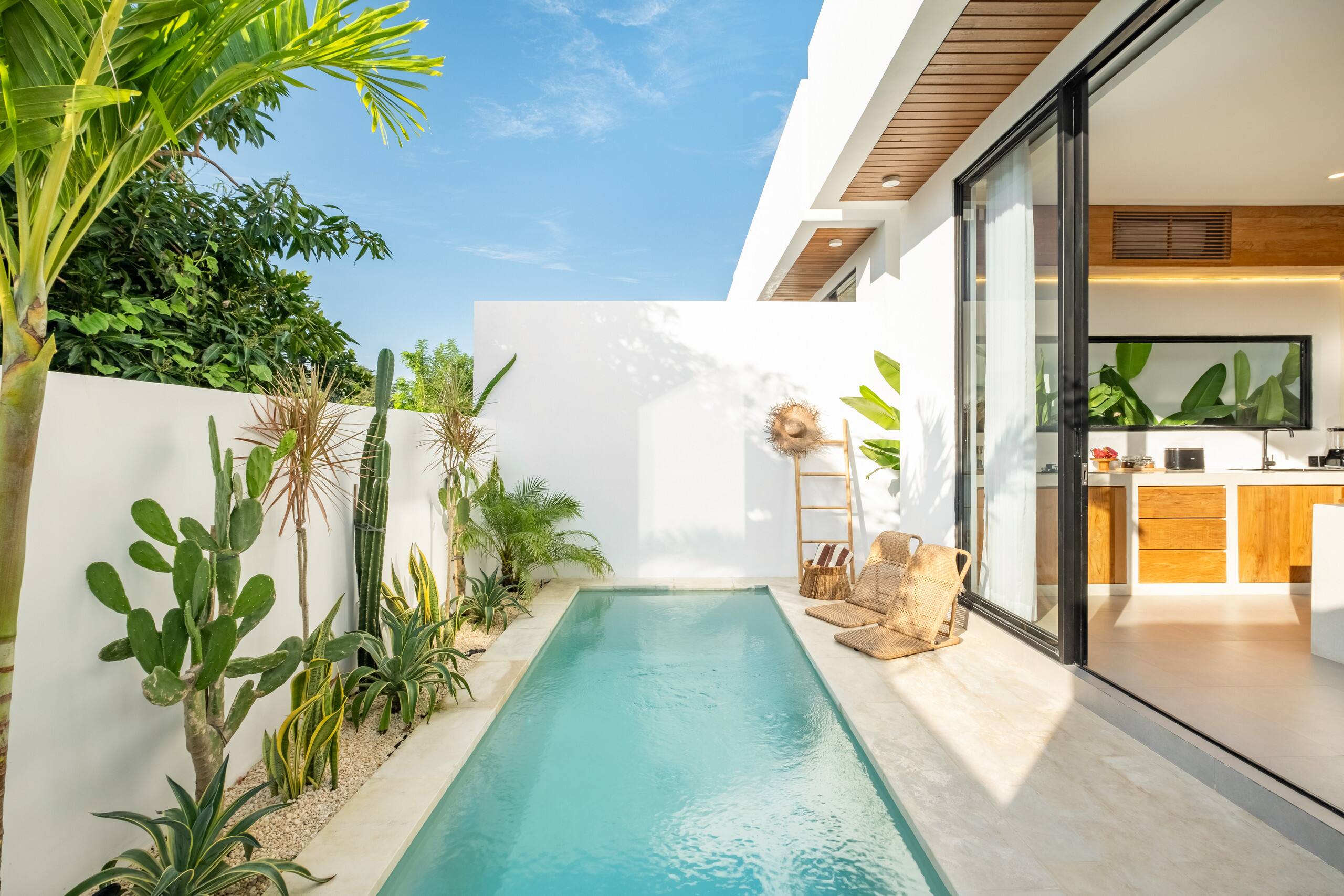 Stylish 1BR Retreat with Sunken Living Room & Pool 6