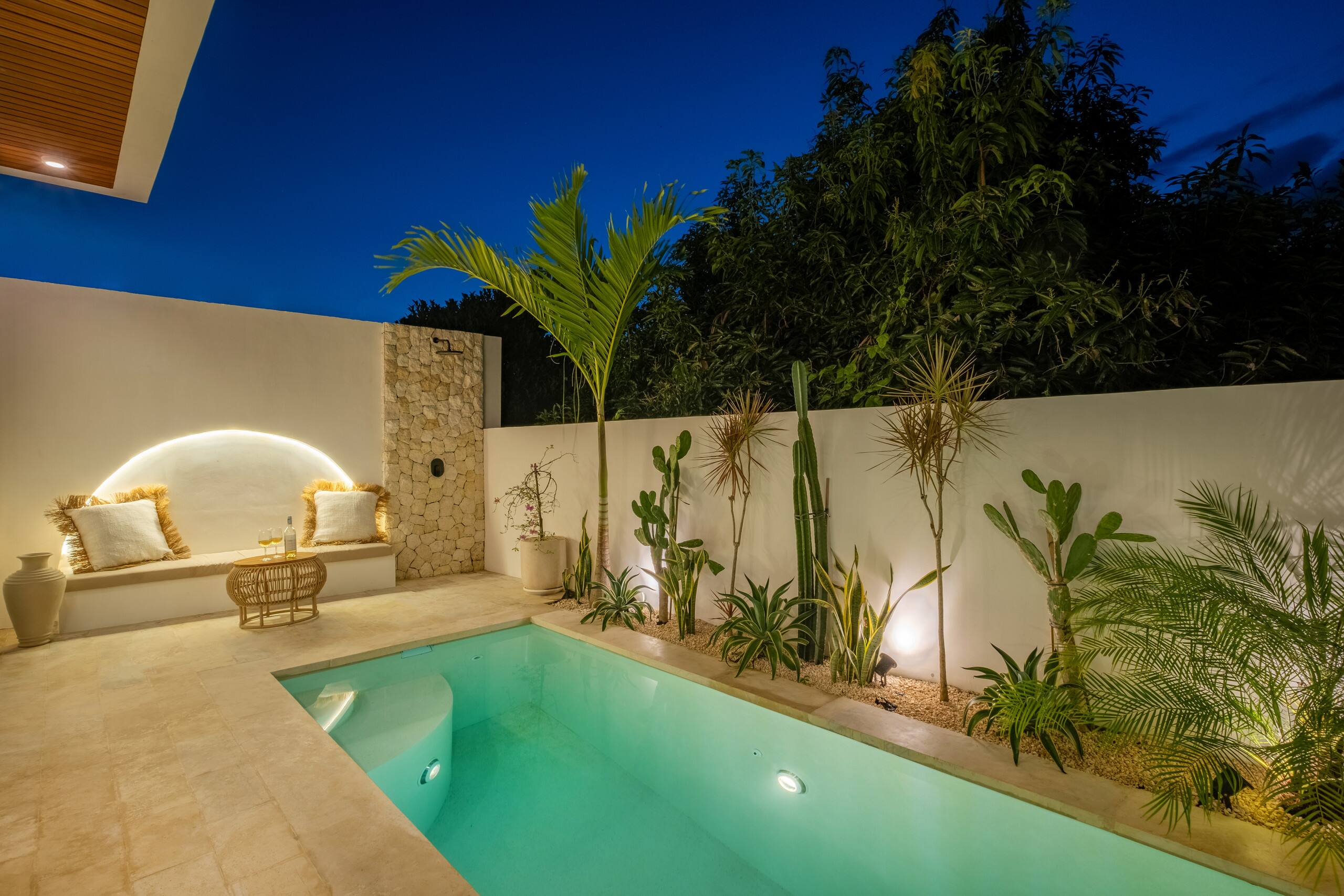 Stylish 1BR Retreat with Sunken Living Room & Pool 31