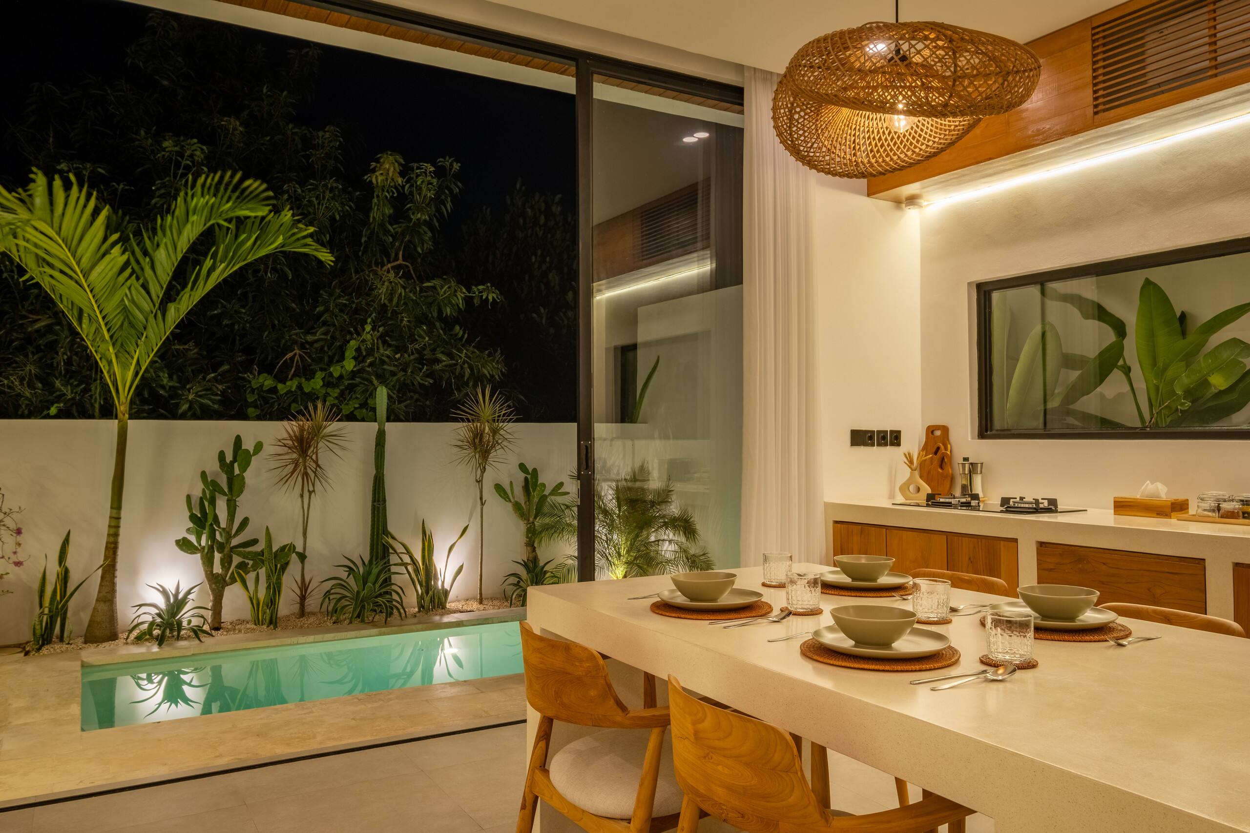 Stylish 1BR Retreat with Sunken Living Room & Pool 17
