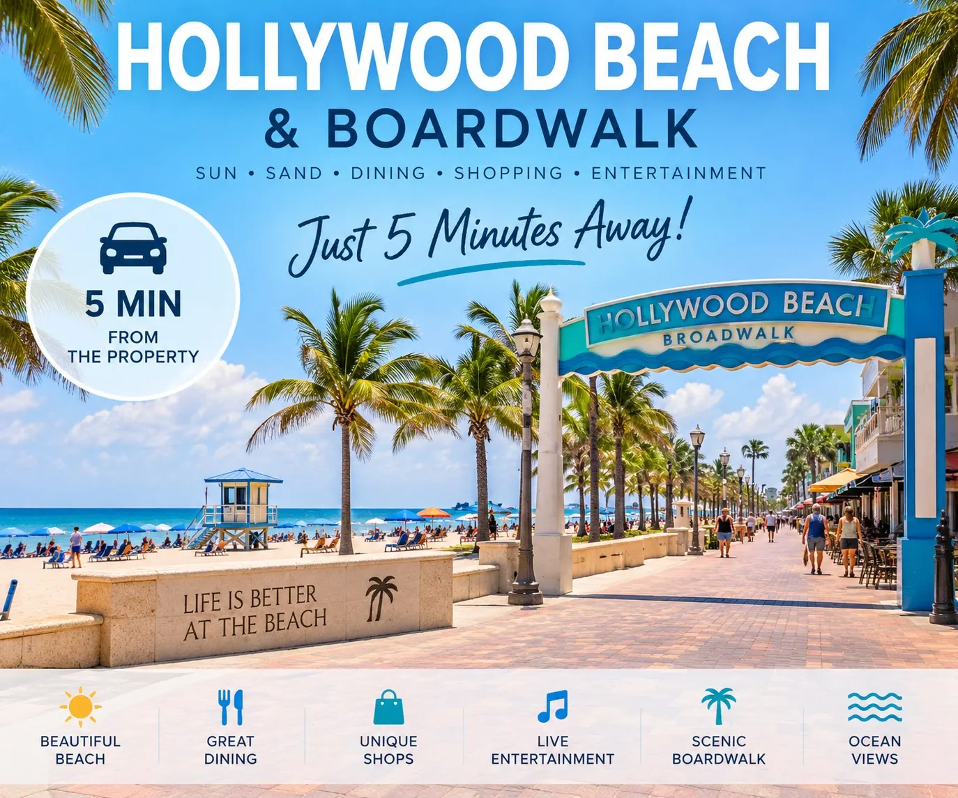 Beach Downtown Pets Dining + Fun Yard +BBQ 510 2