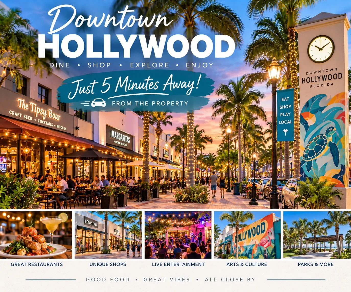 Beach Downtown Pets Dining + Fun Yard +BBQ 510 8